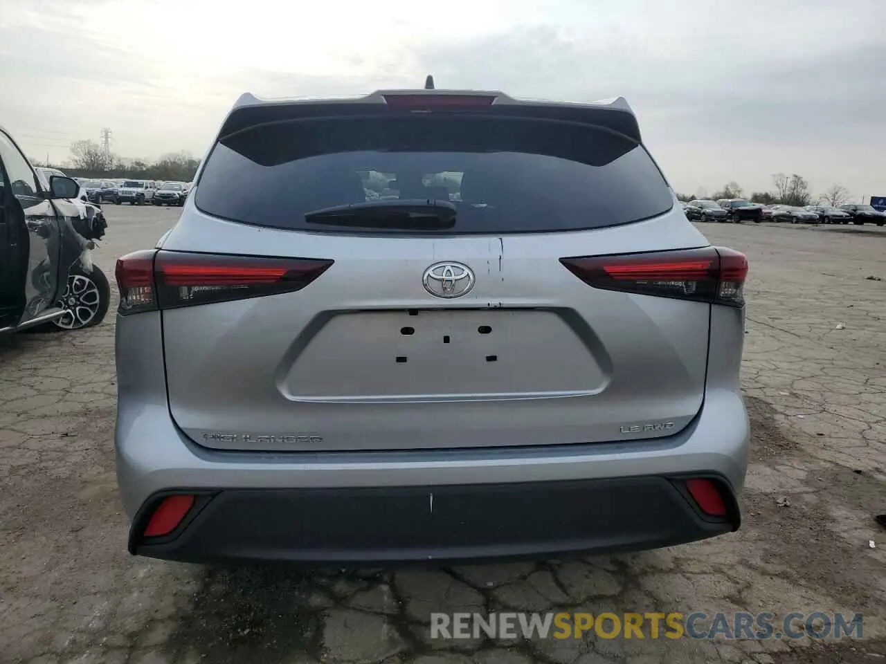 6 Photograph of a damaged car 5TDKDRBH5RS567576 TOYOTA HIGHLANDER 2024