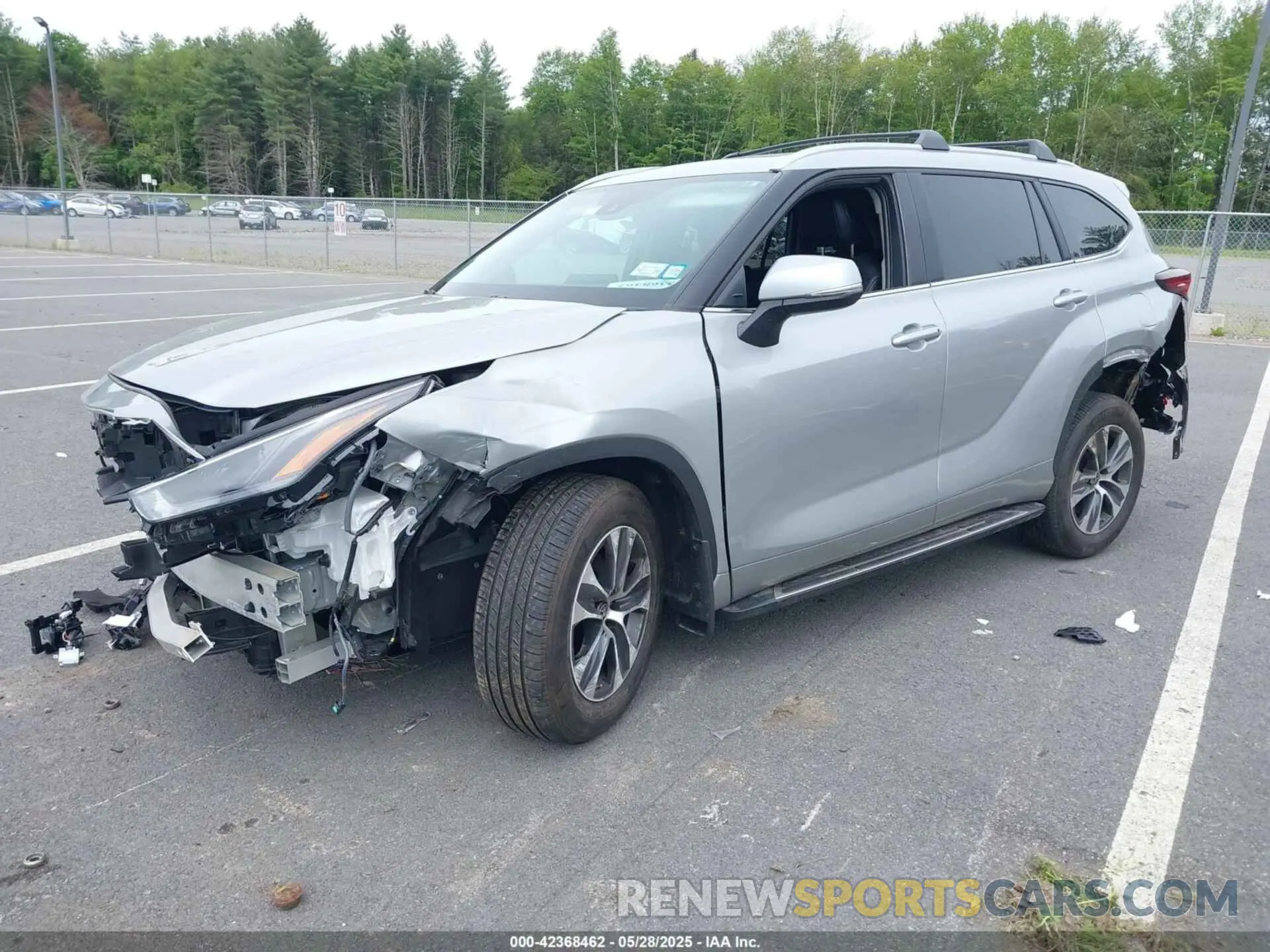 2 Фотография поврежденного автомобиля 5TDKDRBH6RS532755 TOYOTA HIGHLANDER 2024