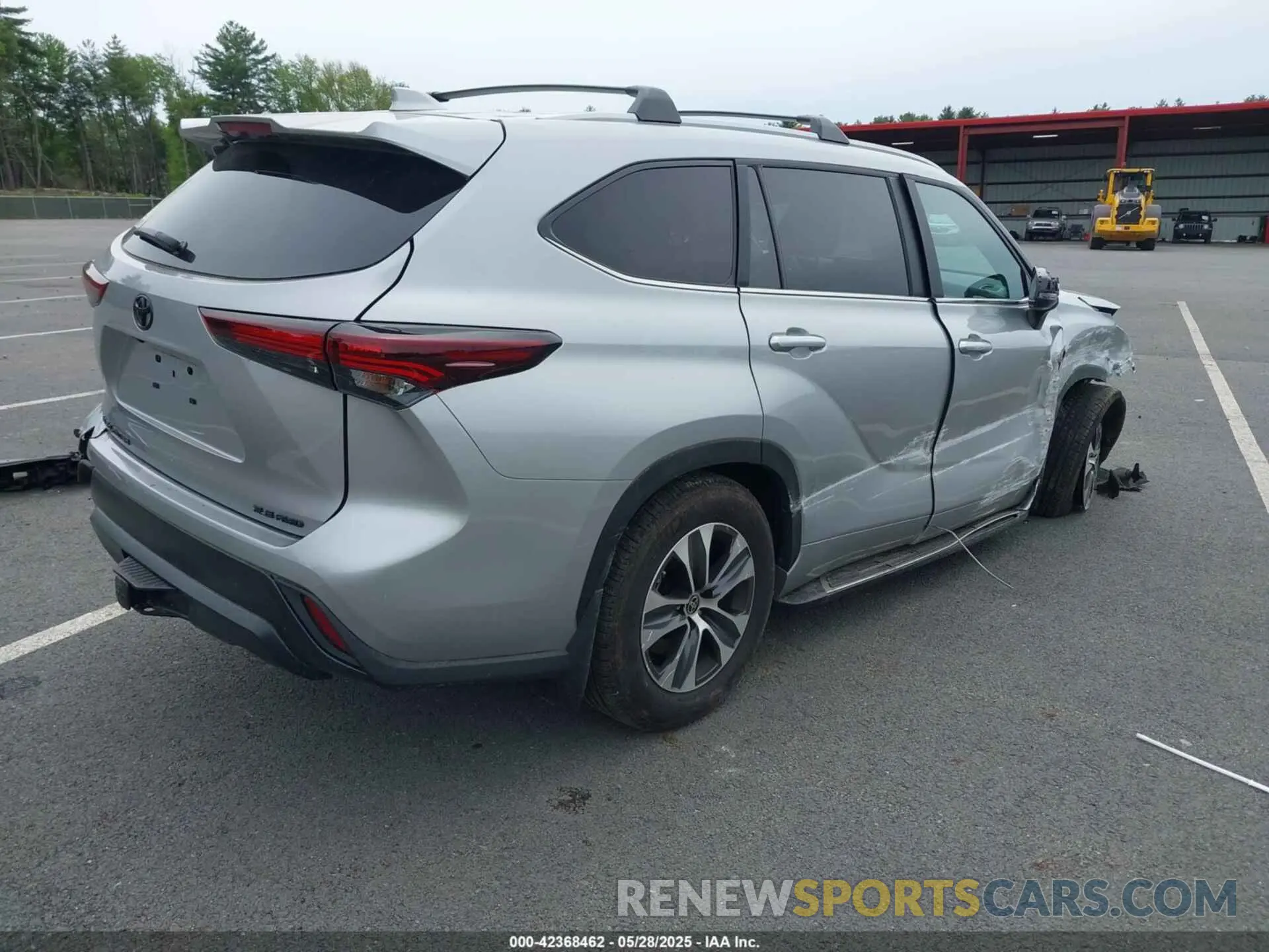 4 Фотография поврежденного автомобиля 5TDKDRBH6RS532755 TOYOTA HIGHLANDER 2024