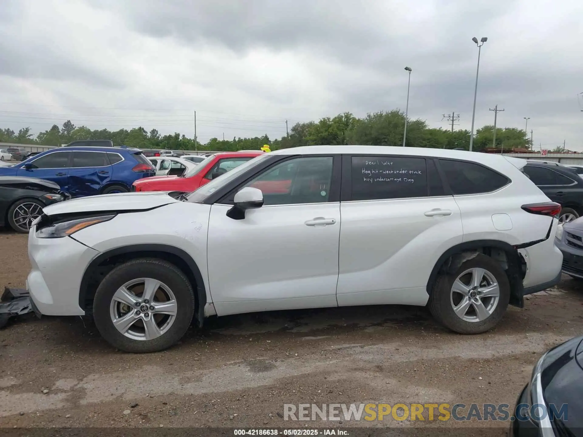 14 Photograph of a damaged car 5TDKDRBH6RS536028 TOYOTA HIGHLANDER 2024