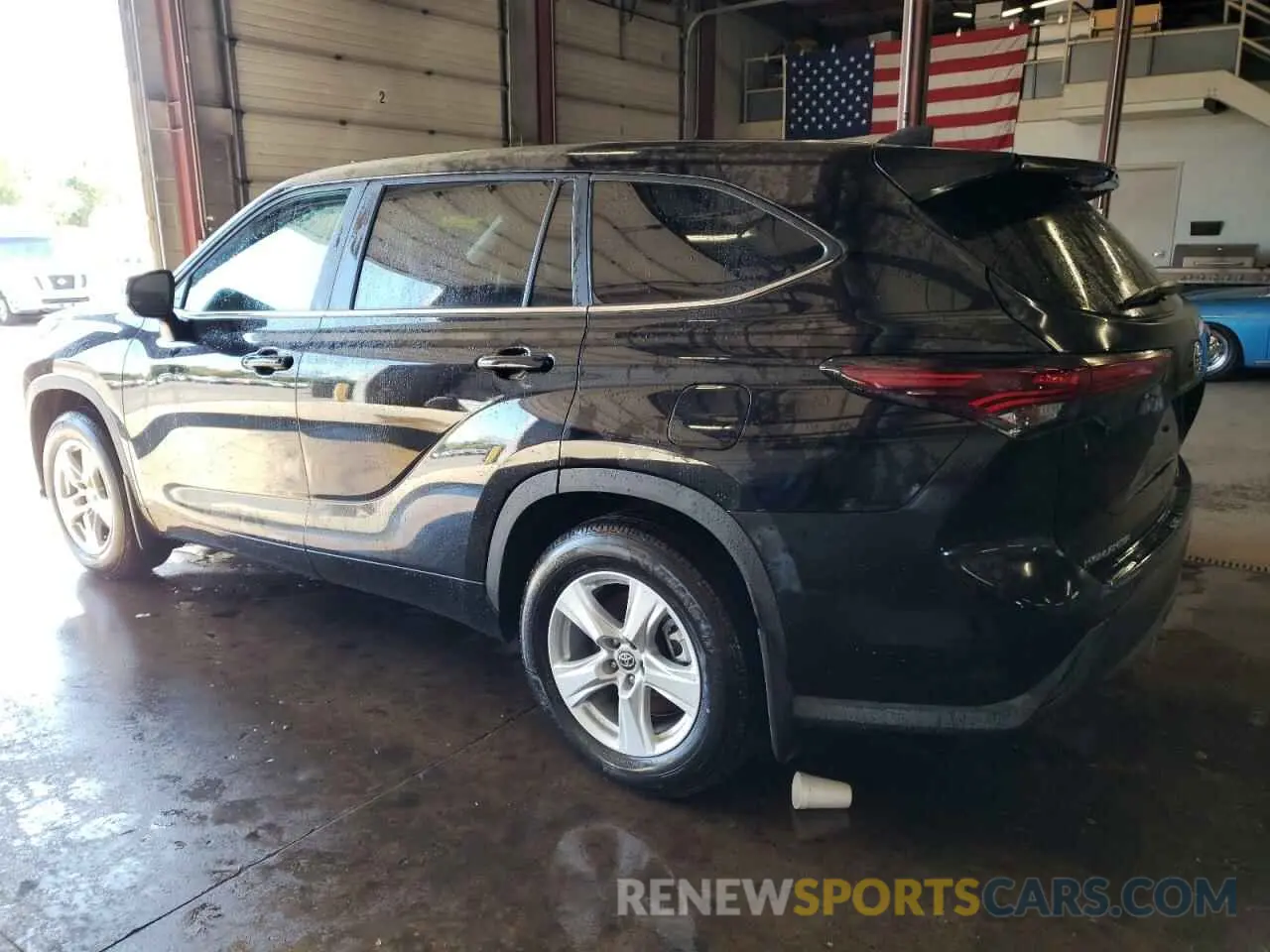 2 Photograph of a damaged car 5TDKDRBH6RS564525 TOYOTA HIGHLANDER 2024