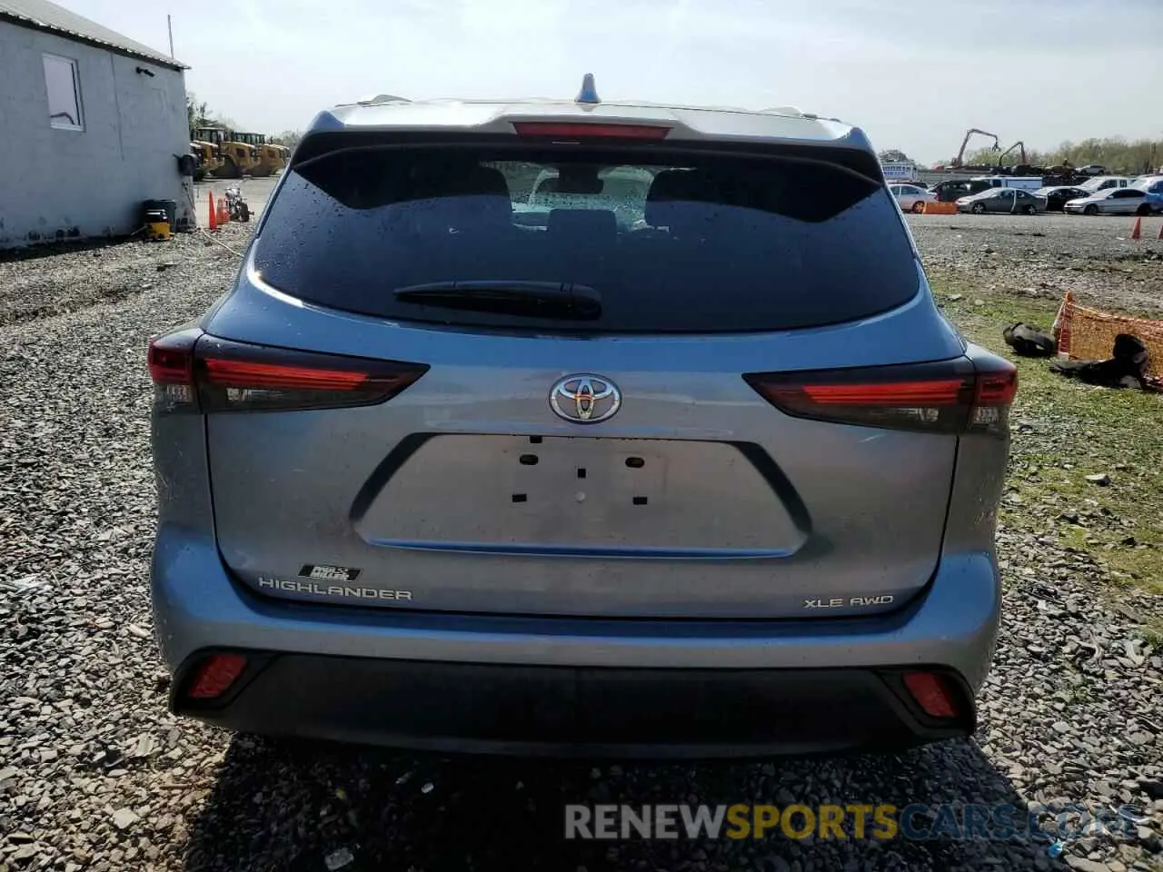 6 Photograph of a damaged car 5TDKDRBH7RS539875 TOYOTA HIGHLANDER 2024