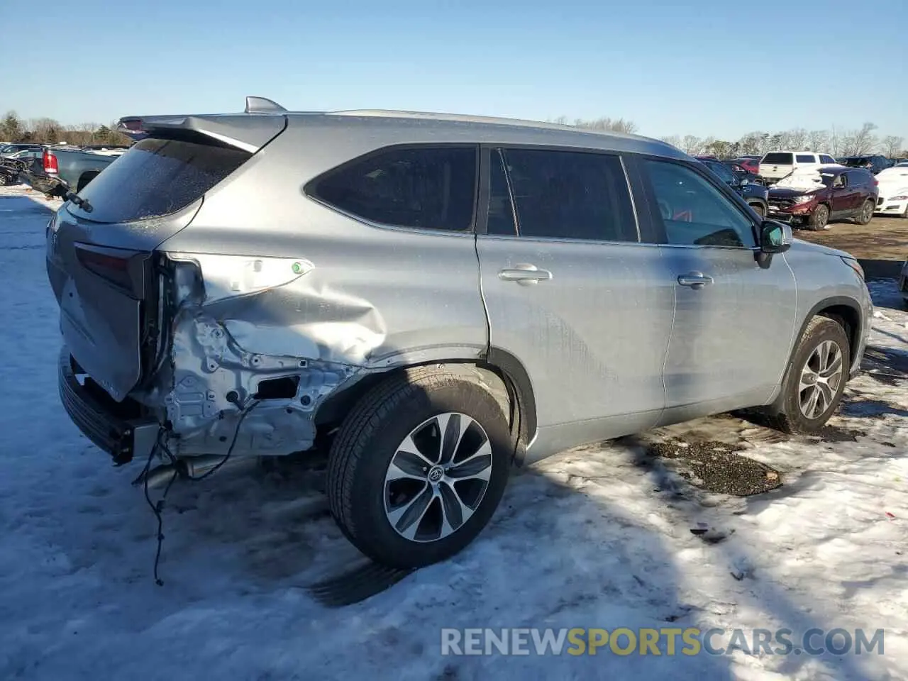 3 Photograph of a damaged car 5TDKDRBH8RS547497 TOYOTA HIGHLANDER 2024