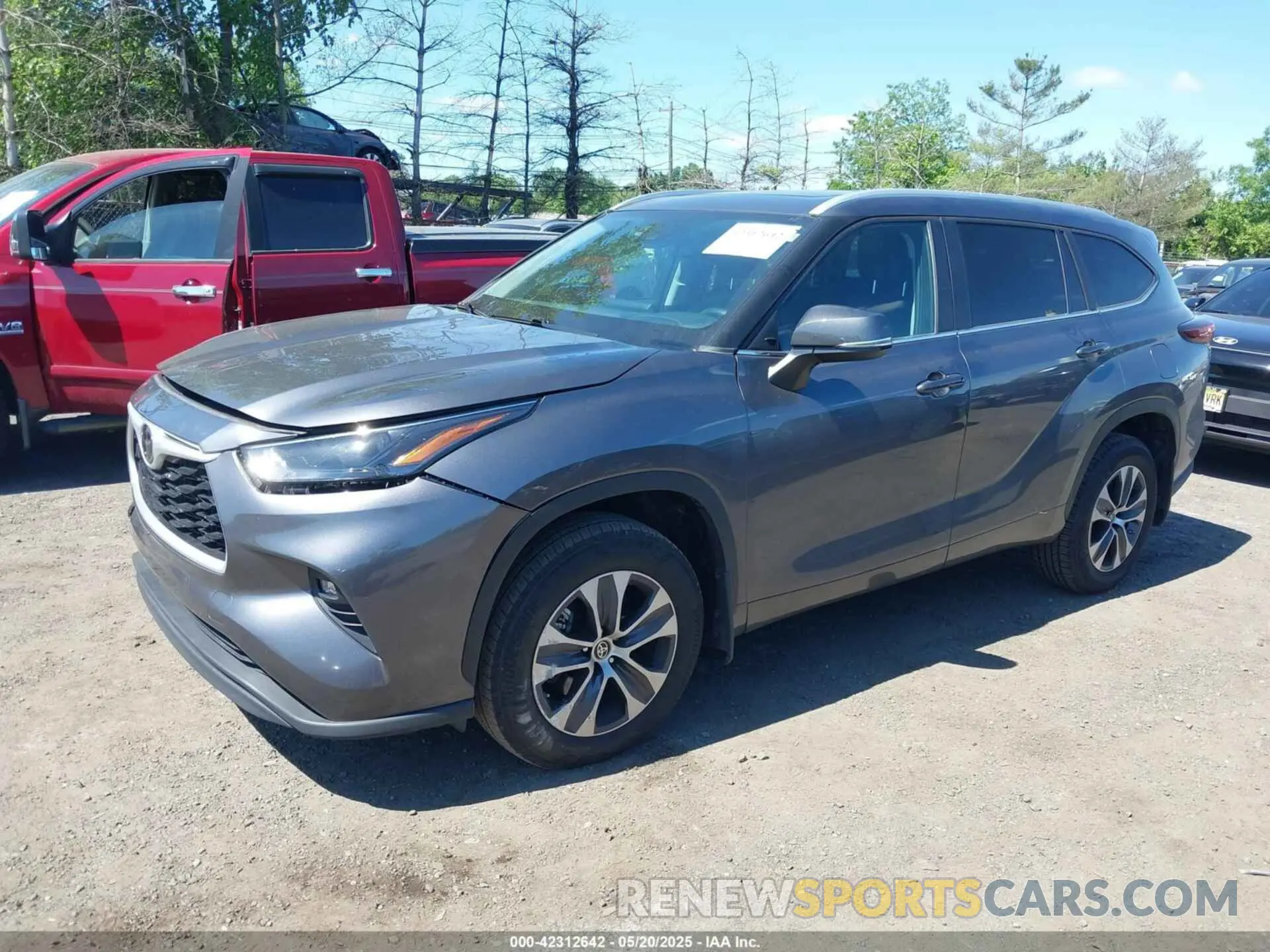 2 Фотография поврежденного автомобиля 5TDKDRBHXRS531947 TOYOTA HIGHLANDER 2024