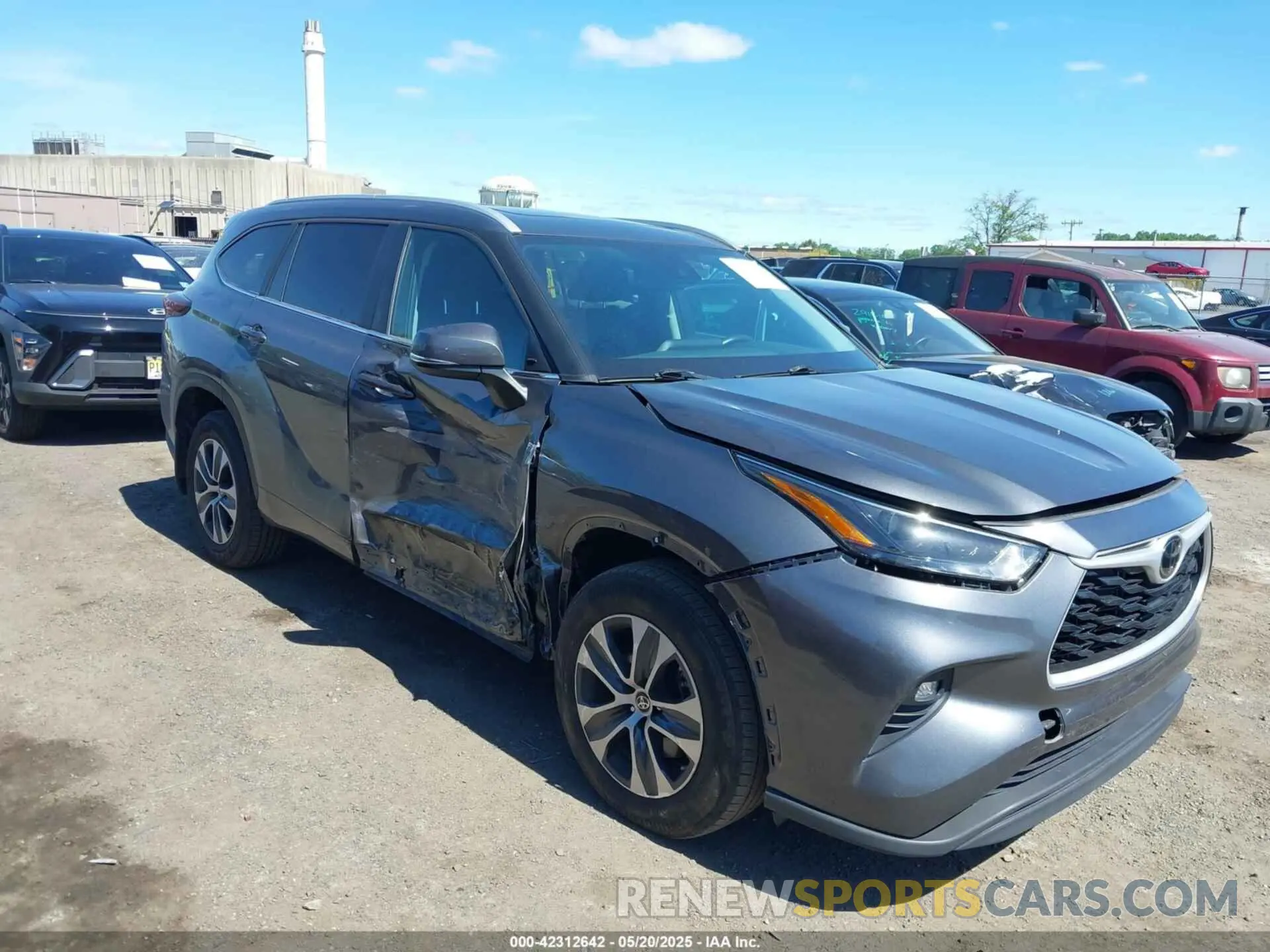6 Фотография поврежденного автомобиля 5TDKDRBHXRS531947 TOYOTA HIGHLANDER 2024