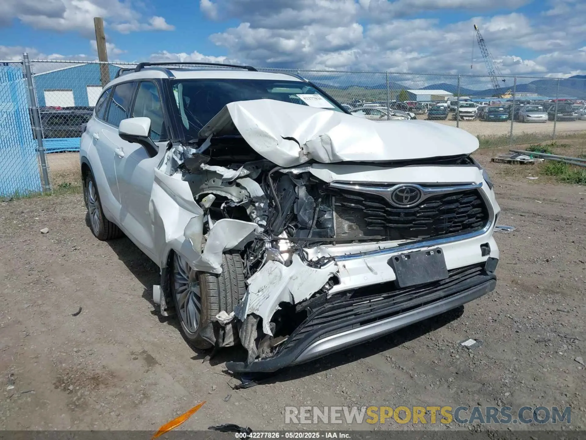 6 Фотография поврежденного автомобиля 5TDKDRBHXRS572904 TOYOTA HIGHLANDER 2024