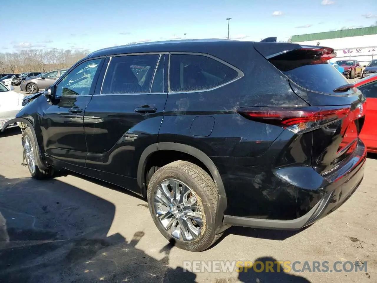 2 Фотография поврежденного автомобиля 5TDXBRCH2RS635276 TOYOTA HIGHLANDER 2024