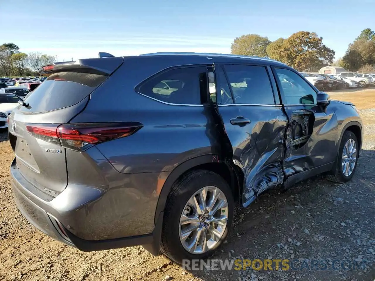 3 Photograph of a damaged car 5TDYARAH0RS531184 TOYOTA HIGHLANDER 2024