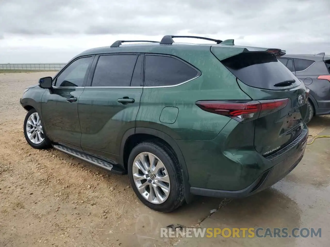 2 Фотография поврежденного автомобиля 5TDYARAH5RS536980 TOYOTA HIGHLANDER 2024