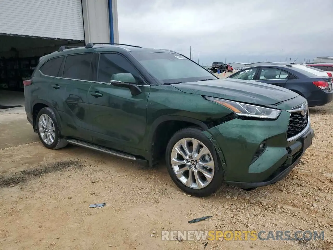 4 Фотография поврежденного автомобиля 5TDYARAH5RS536980 TOYOTA HIGHLANDER 2024