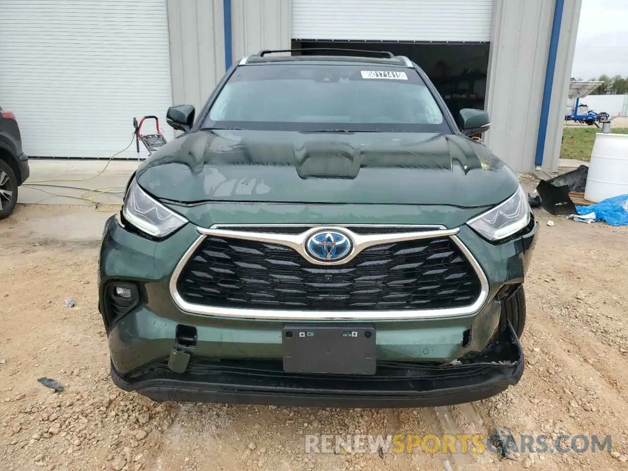 5 Фотография поврежденного автомобиля 5TDYARAH5RS536980 TOYOTA HIGHLANDER 2024