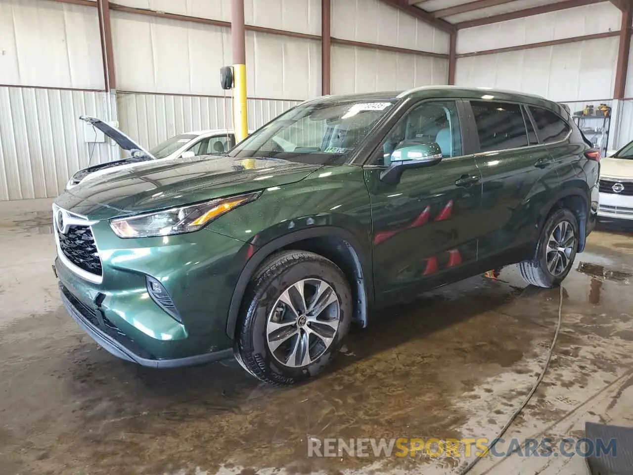 1 Фотография поврежденного автомобиля 5TDKDRBH0SS580984 TOYOTA HIGHLANDER 2025