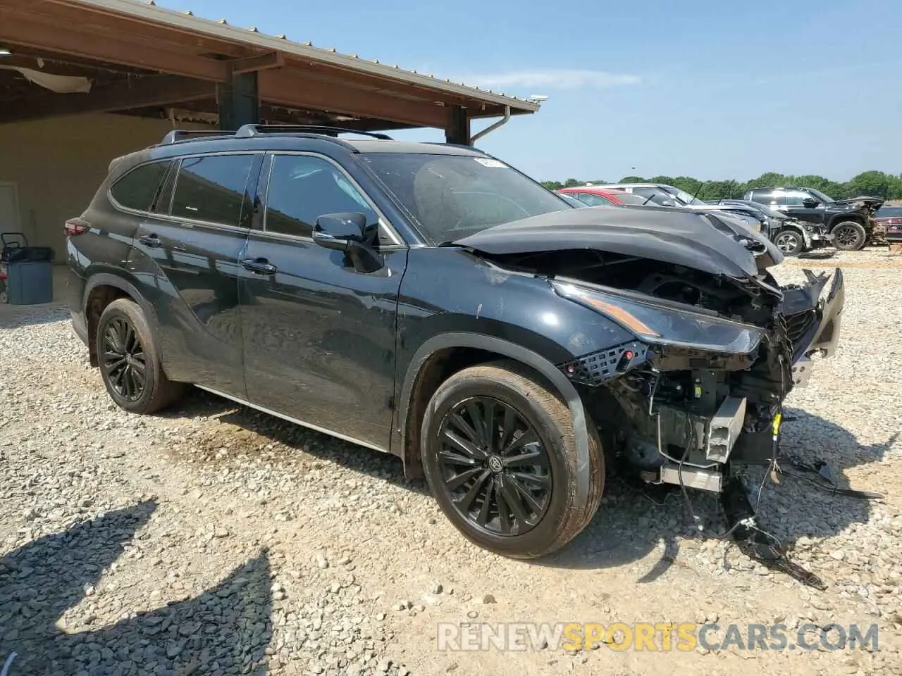4 Photograph of a damaged car 5TDKDRBH9SS580918 TOYOTA HIGHLANDER 2025