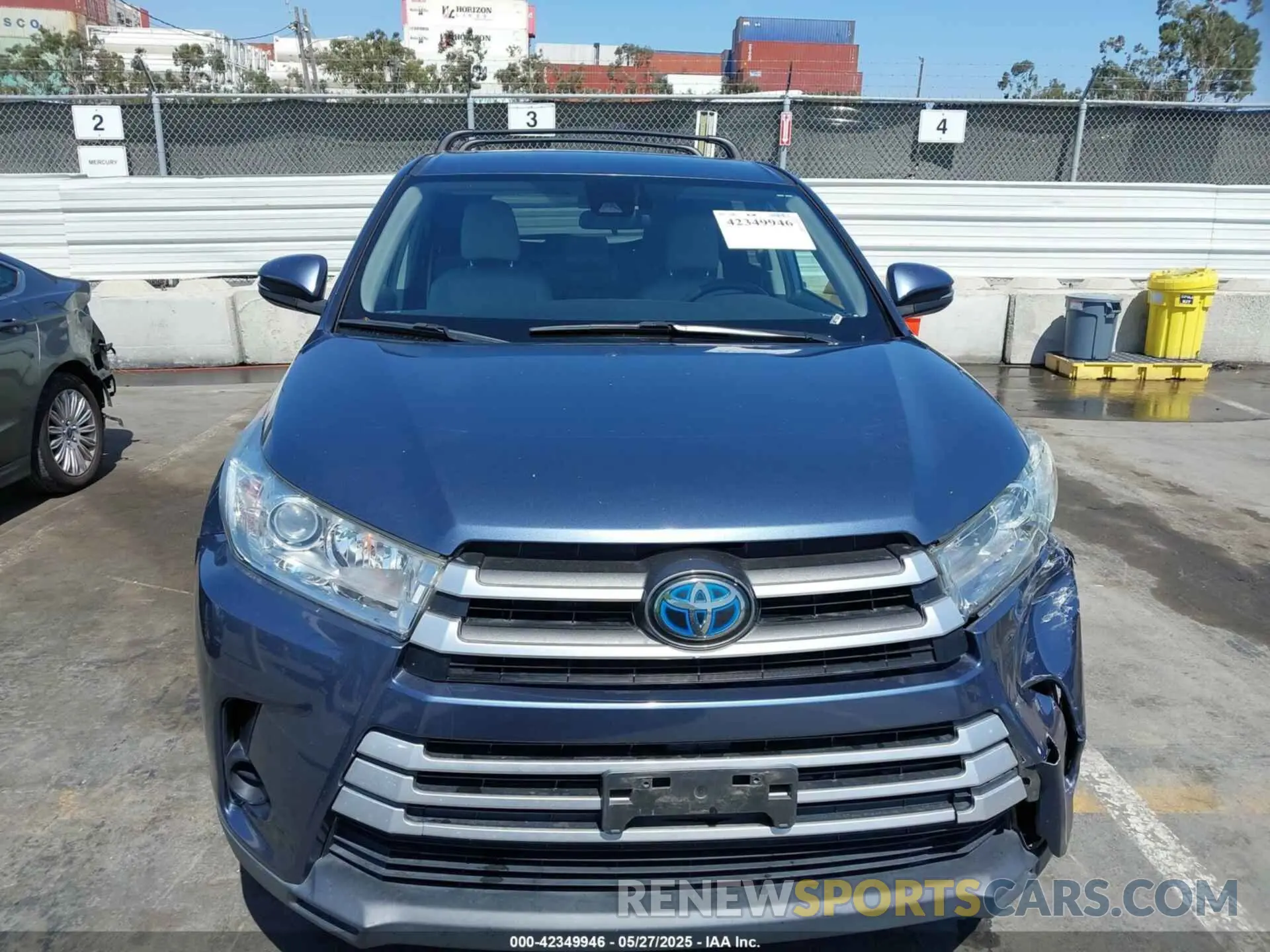 12 Фотография поврежденного автомобиля 5TDBGRFHXKS074774 TOYOTA HIGHLANDER HYBRID 2019