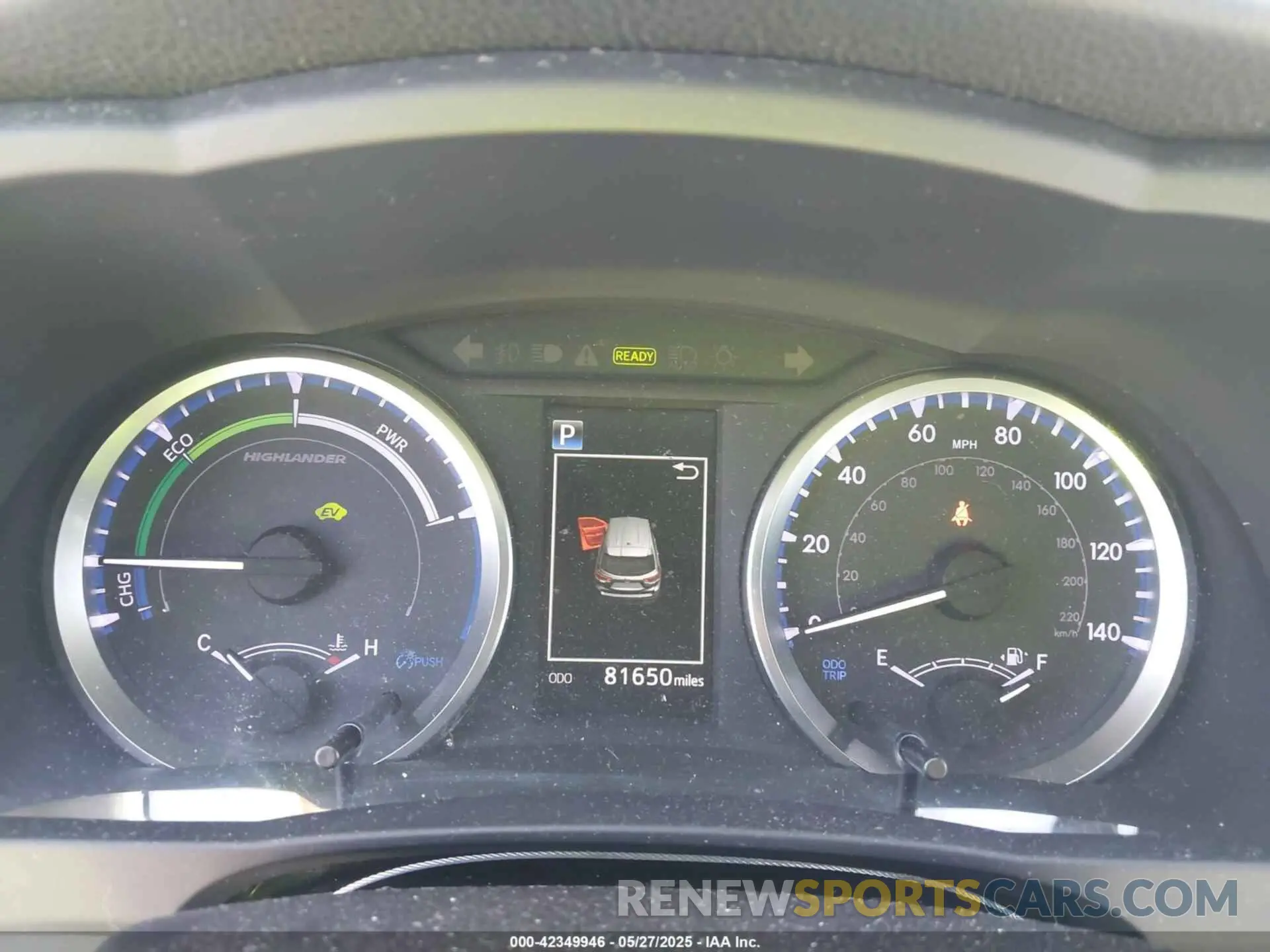 7 Фотография поврежденного автомобиля 5TDBGRFHXKS074774 TOYOTA HIGHLANDER HYBRID 2019