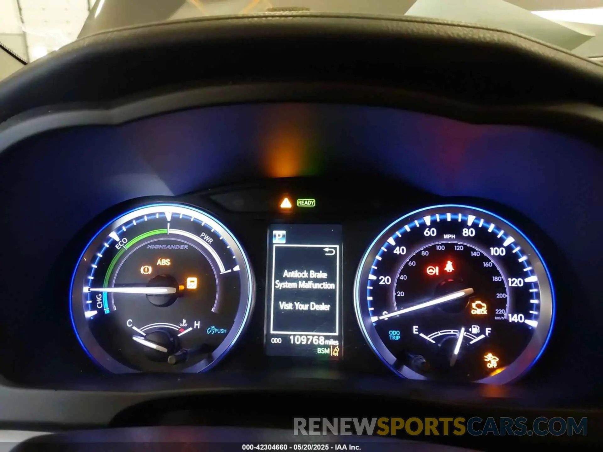 7 Фотография поврежденного автомобиля 5TDJGRFH5KS076623 TOYOTA HIGHLANDER HYBRID 2019