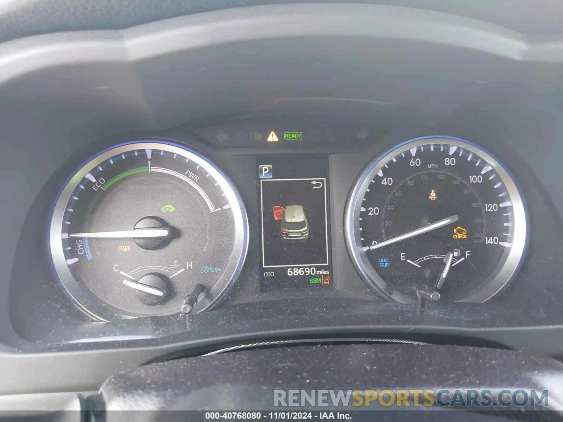 7 Photograph of a damaged car 5TDJGRFH7KS061928 TOYOTA HIGHLANDER HYBRID 2019