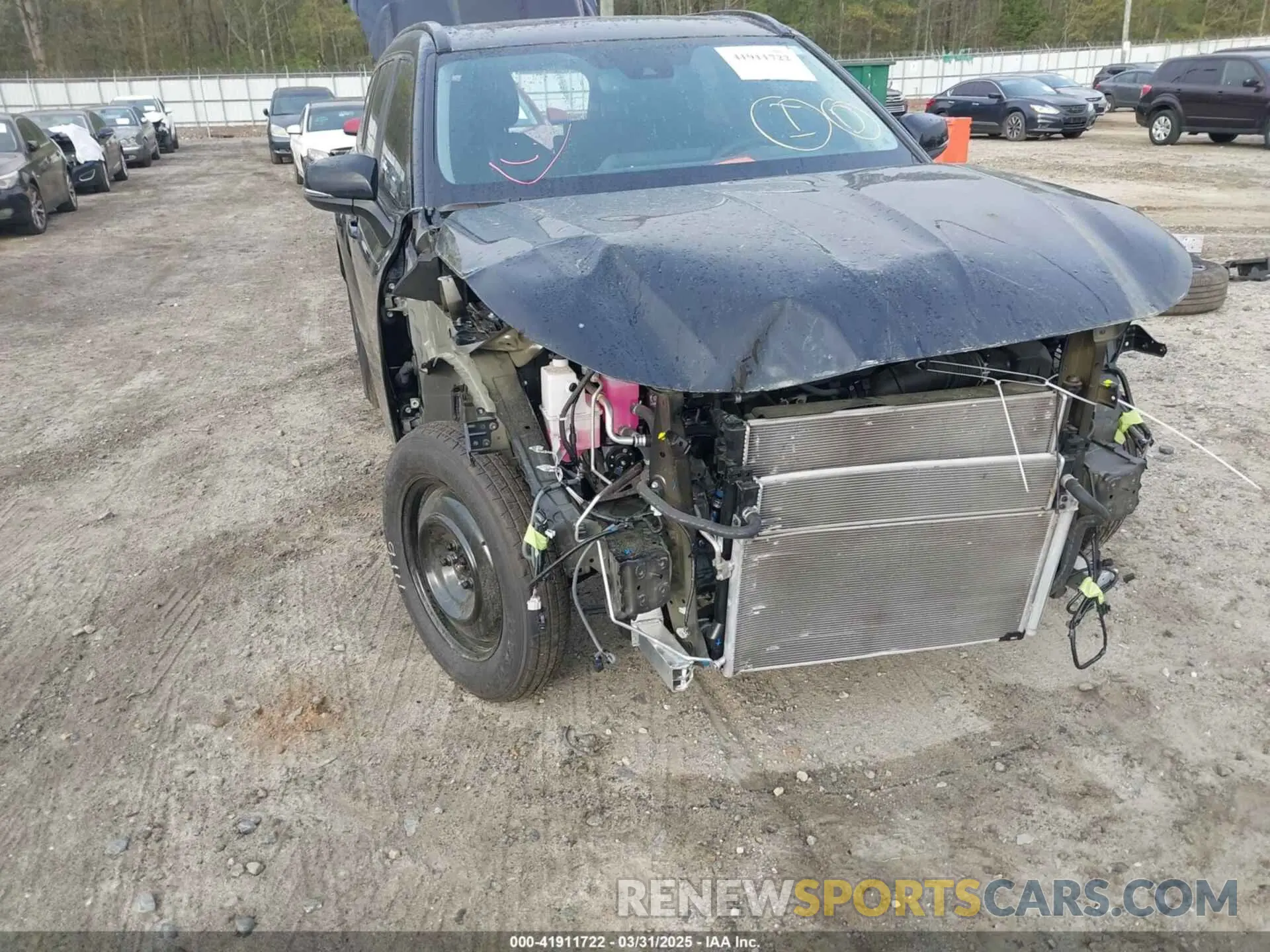 6 Photograph of a damaged car 5TDKARAH0RS534673 TOYOTA HIGHLANDER HYBRID 2024