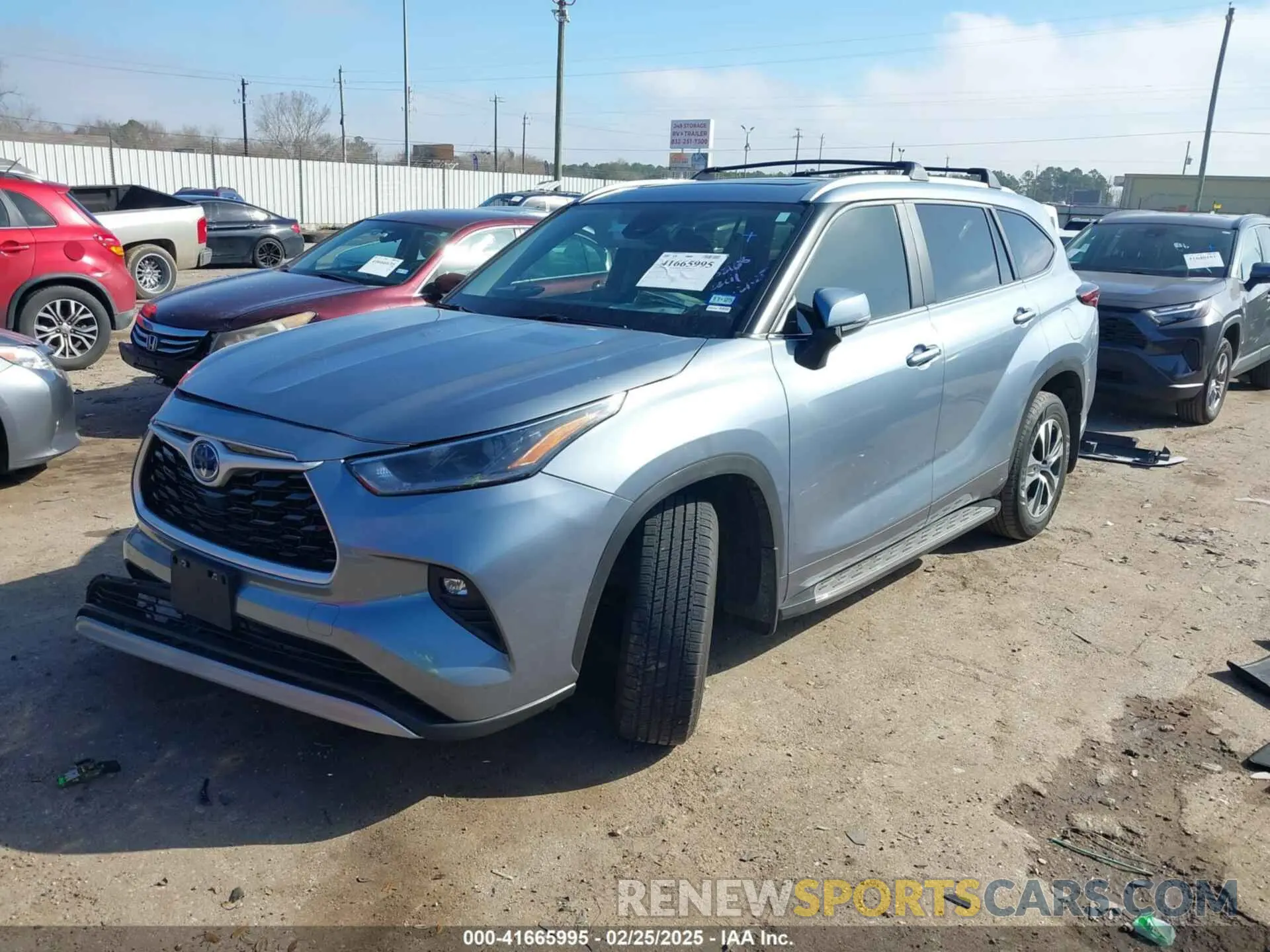 2 Photograph of a damaged car 5TDKARAH8RS024068 TOYOTA HIGHLANDER HYBRID 2024