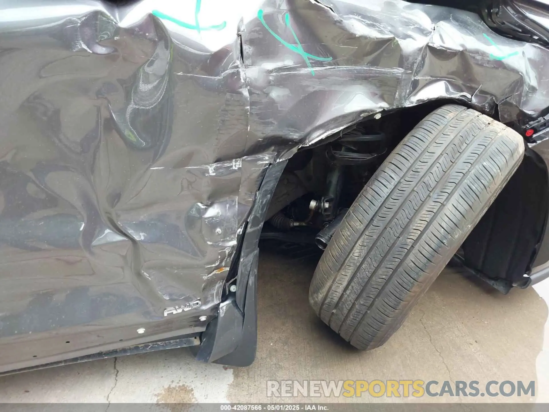 6 Photograph of a damaged car 5TDKBRCH2RS630718 TOYOTA HIGHLANDER HYBRID 2024