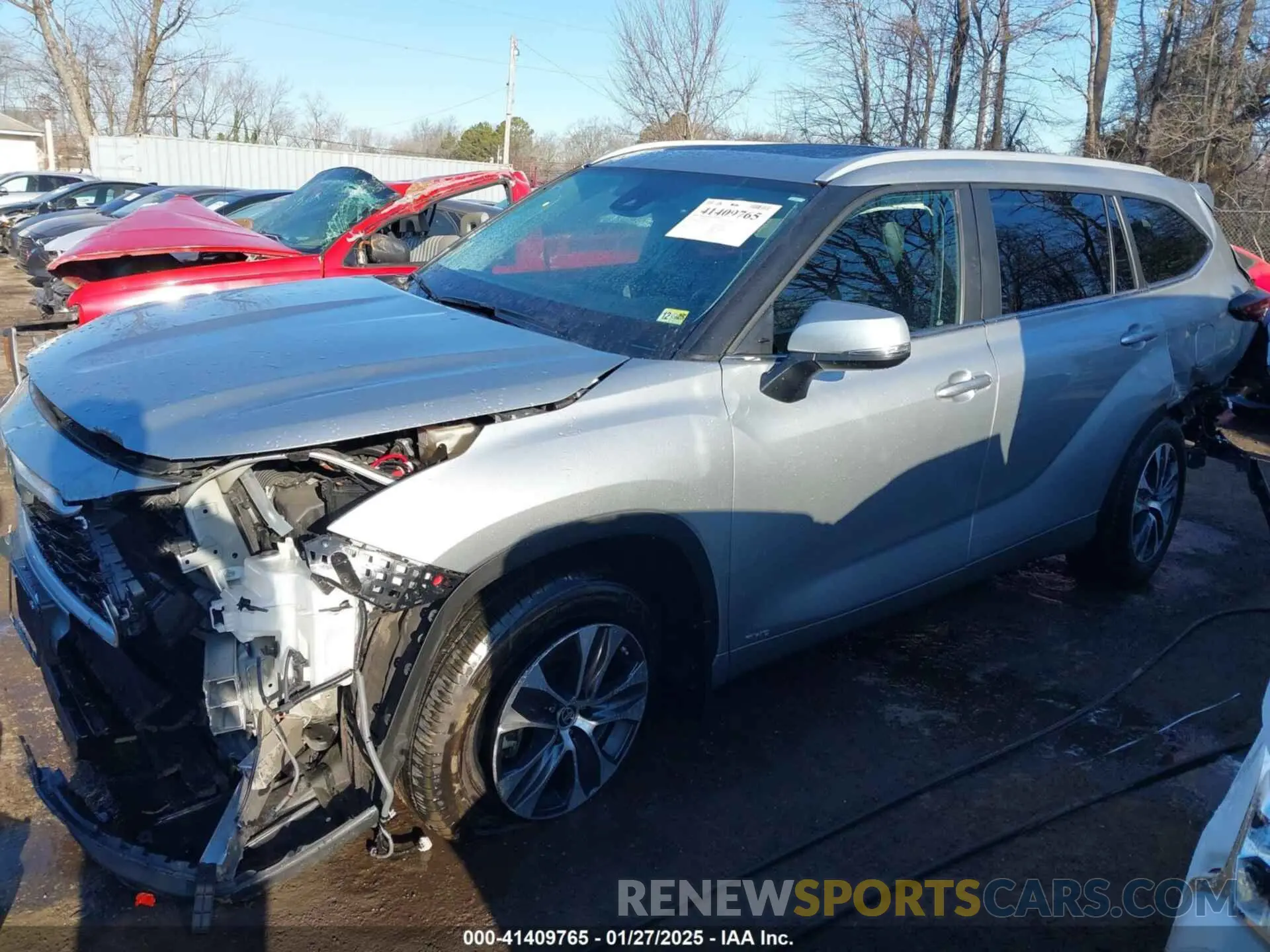 6 Photograph of a damaged car 5TDKBRCH6RS612934 TOYOTA HIGHLANDER HYBRID 2024