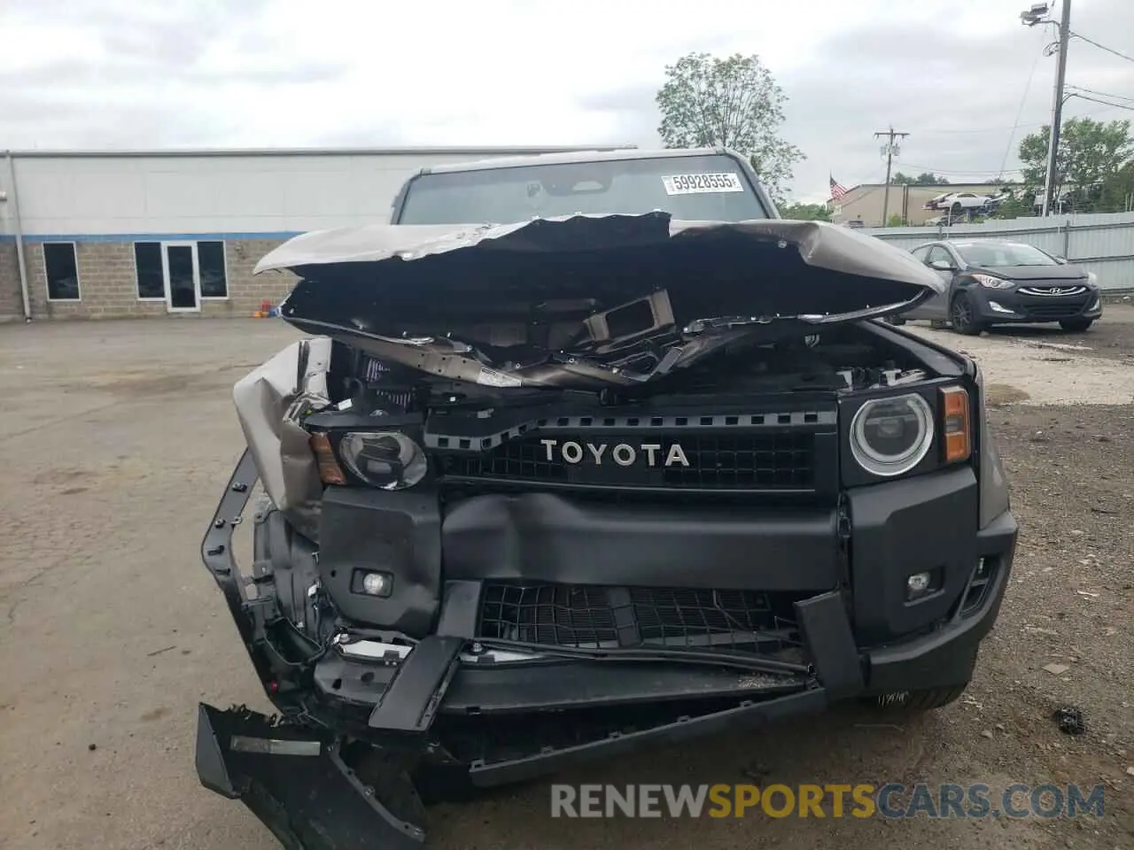 5 Photograph of a damaged car JTEABFAJ0RK016415 TOYOTA LAND CRUIS 2024