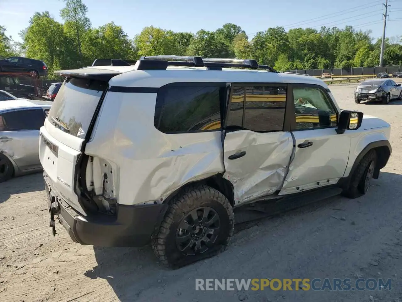 3 Photograph of a damaged car JTEABFAJ4R5006954 TOYOTA LAND CRUIS 2024