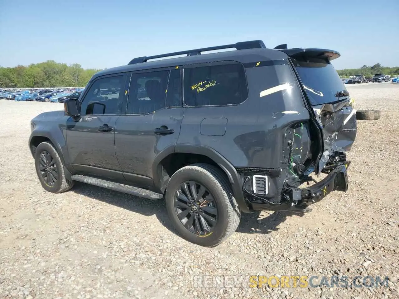 2 Photograph of a damaged car JTEABFAJ7R5005376 TOYOTA LAND CRUIS 2024