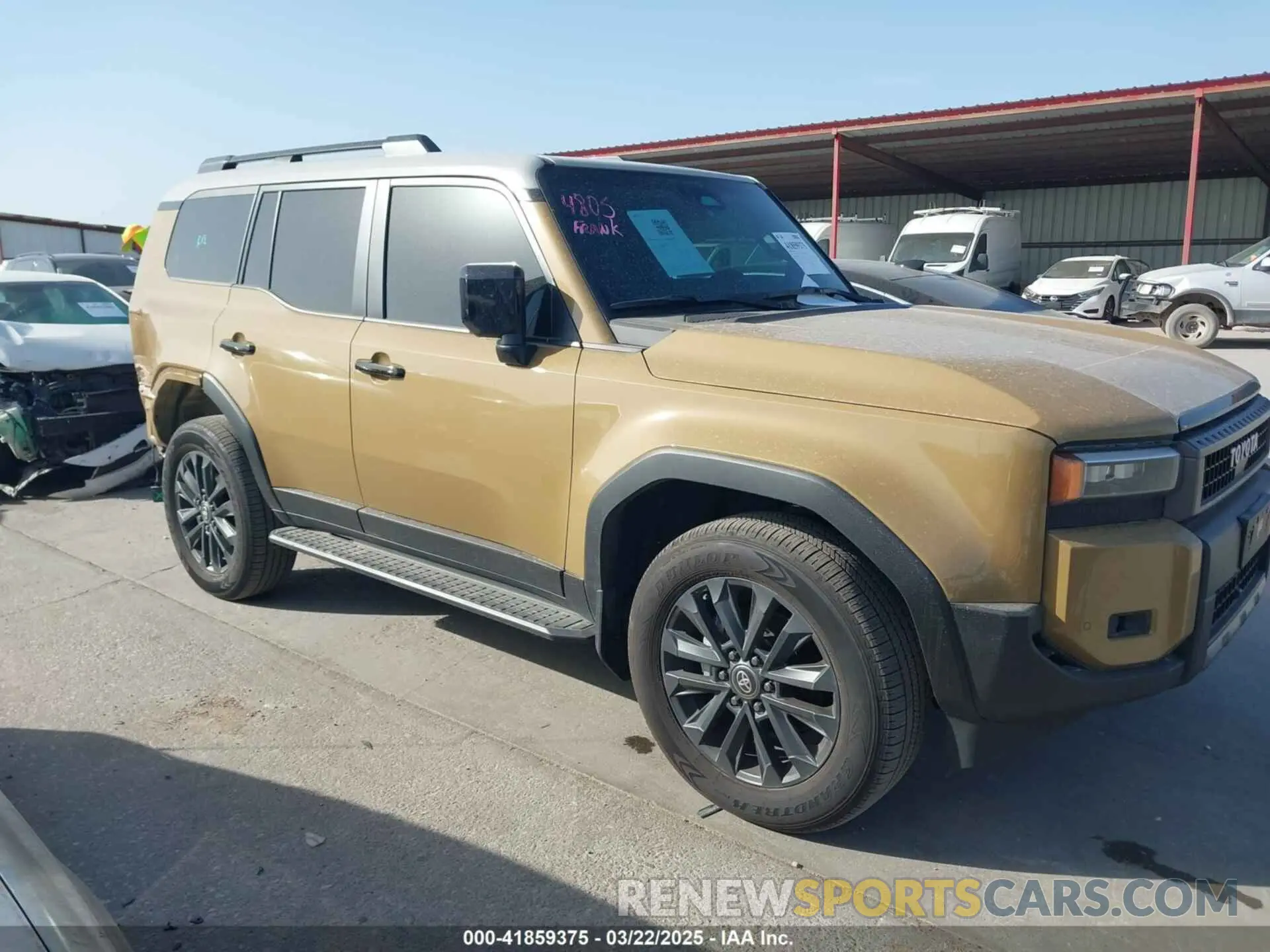 1 Photograph of a damaged car JTEABFAJ9RK012363 TOYOTA LAND CRUISER 2024