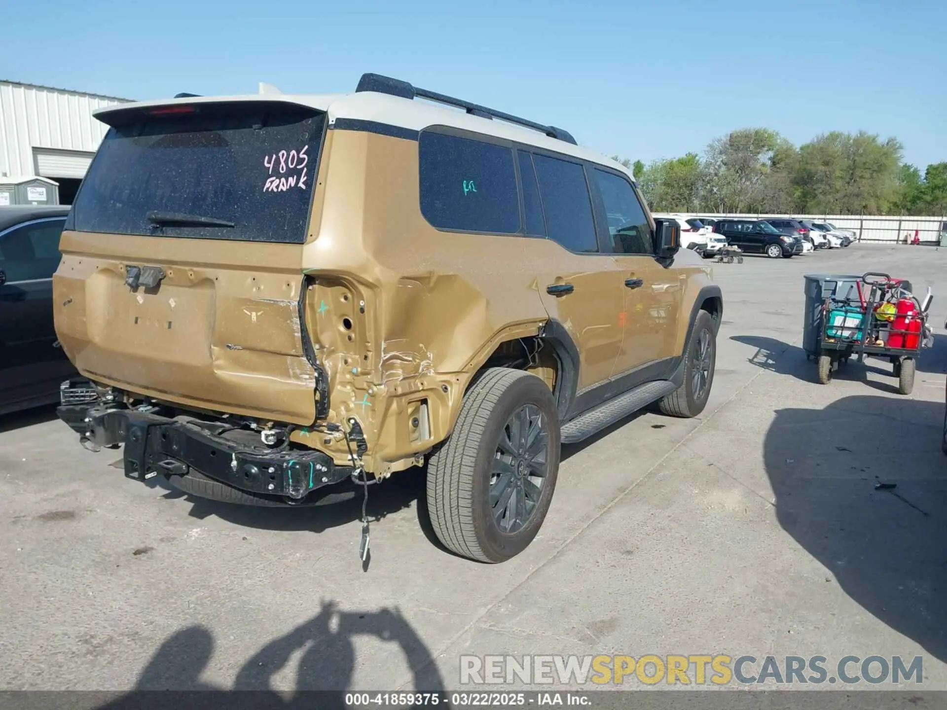 4 Photograph of a damaged car JTEABFAJ9RK012363 TOYOTA LAND CRUISER 2024