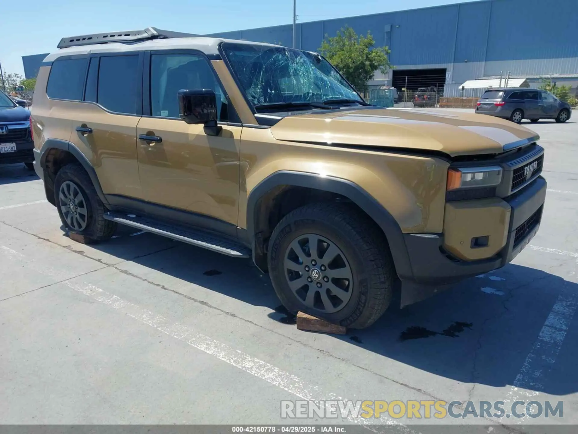 1 Фотография поврежденного автомобиля JTEABFAJ7SK035212 TOYOTA LAND CRUISER 2025