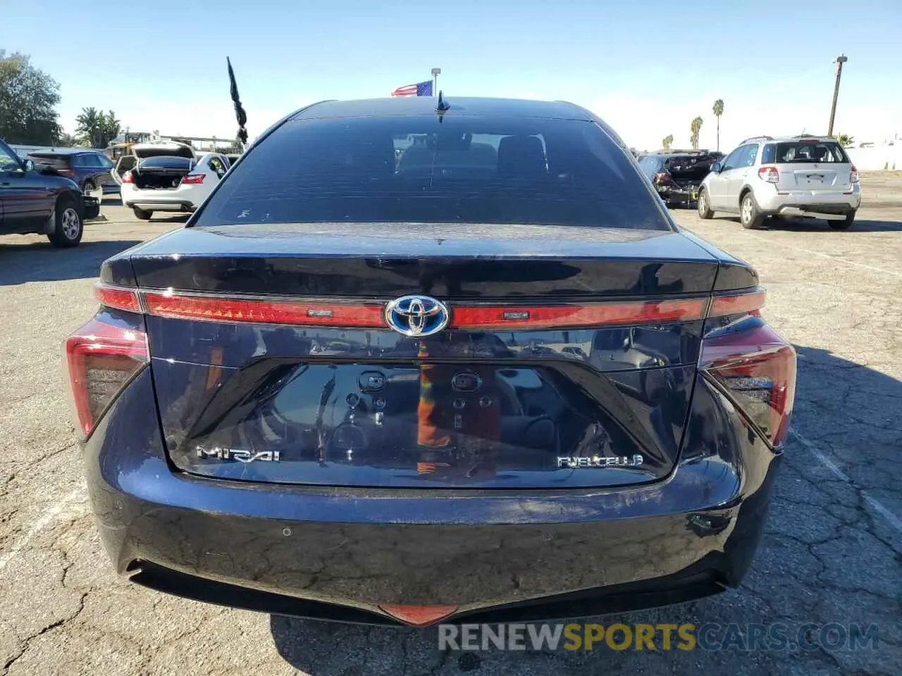 6 Photograph of a damaged car JTDBVRBD0KA005842 TOYOTA MIRAI 2019