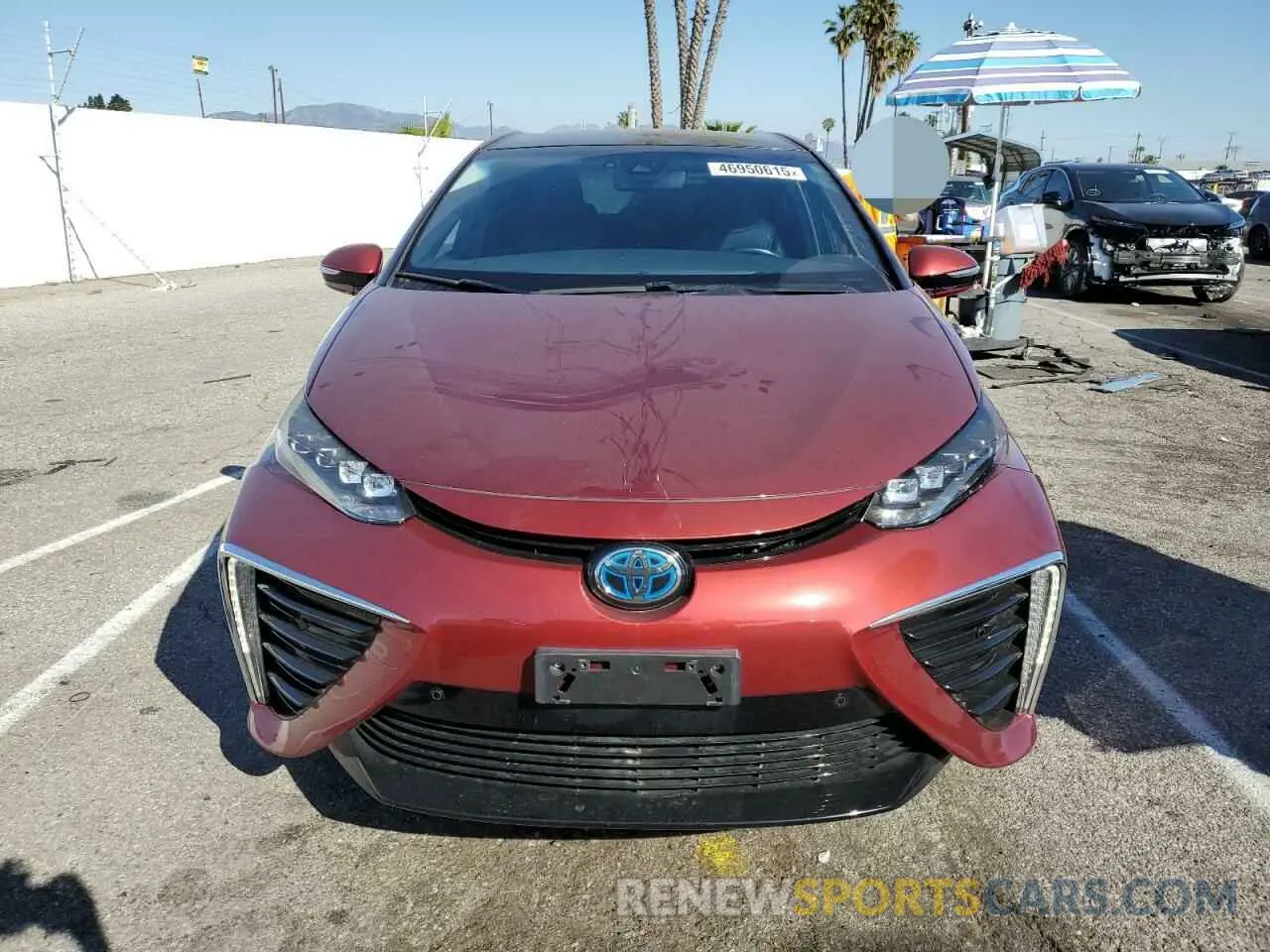5 Фотография поврежденного автомобиля JTDBVRBD0KA006313 TOYOTA MIRAI 2019