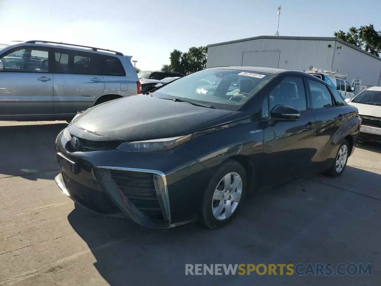 1 Фотография поврежденного автомобиля JTDBVRBD0KA006439 TOYOTA MIRAI 2019