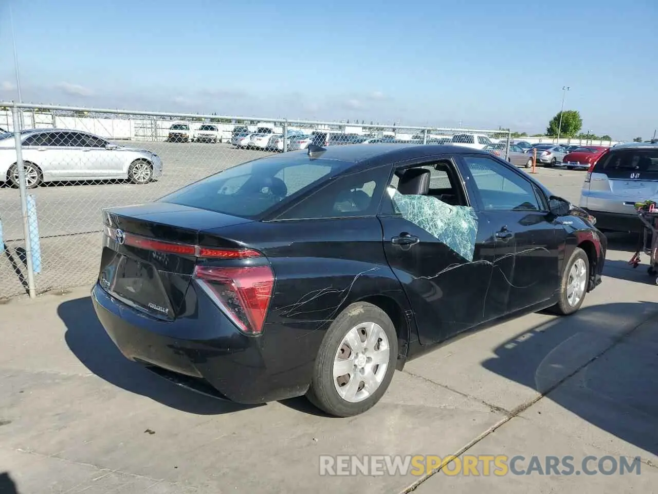 3 Фотография поврежденного автомобиля JTDBVRBD0KA006439 TOYOTA MIRAI 2019