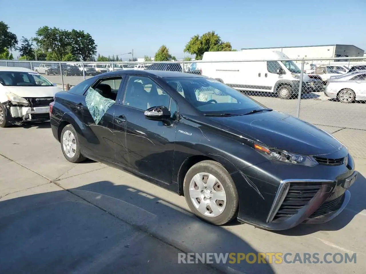 4 Фотография поврежденного автомобиля JTDBVRBD0KA006439 TOYOTA MIRAI 2019