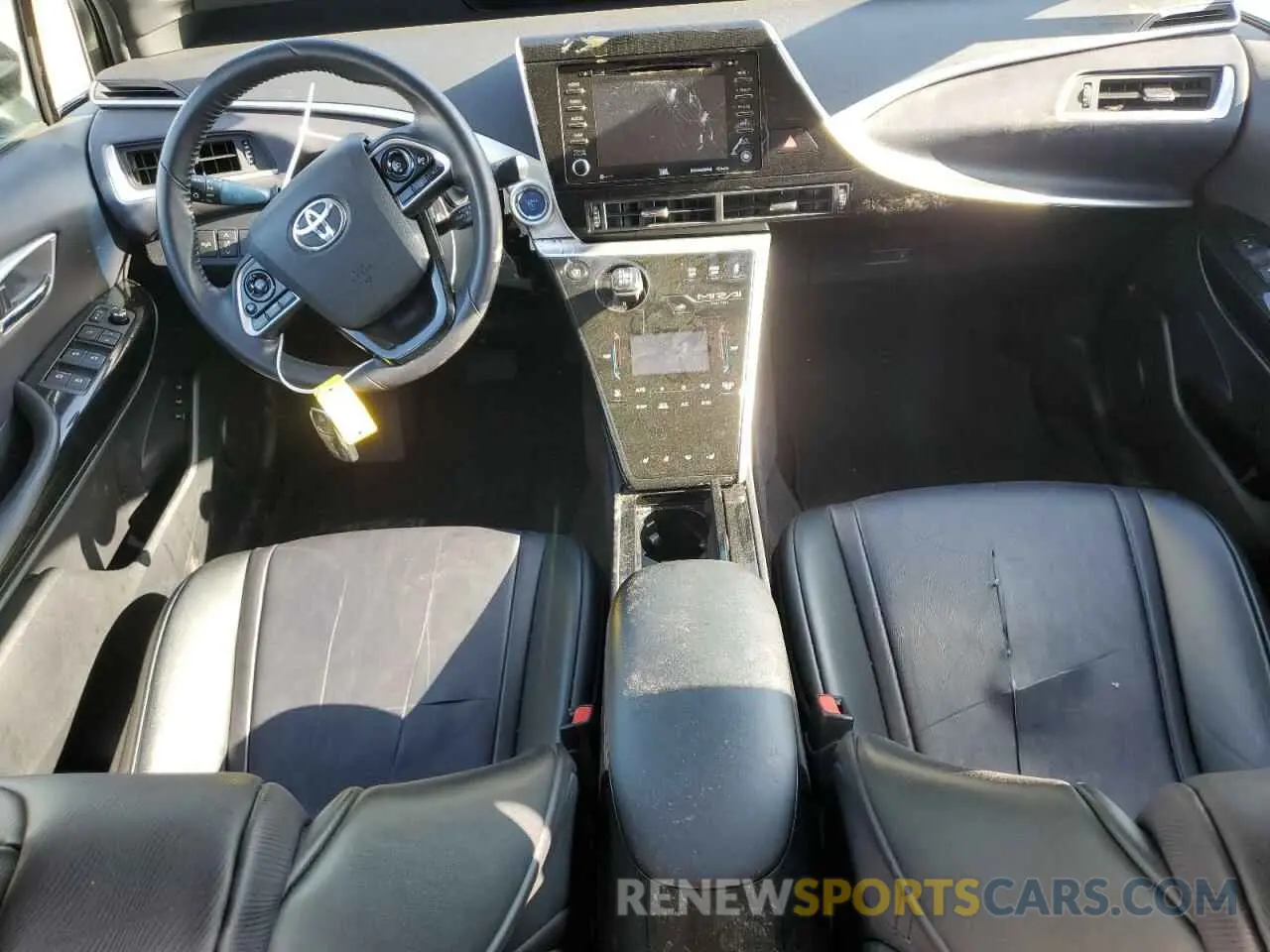 8 Фотография поврежденного автомобиля JTDBVRBD0KA006439 TOYOTA MIRAI 2019