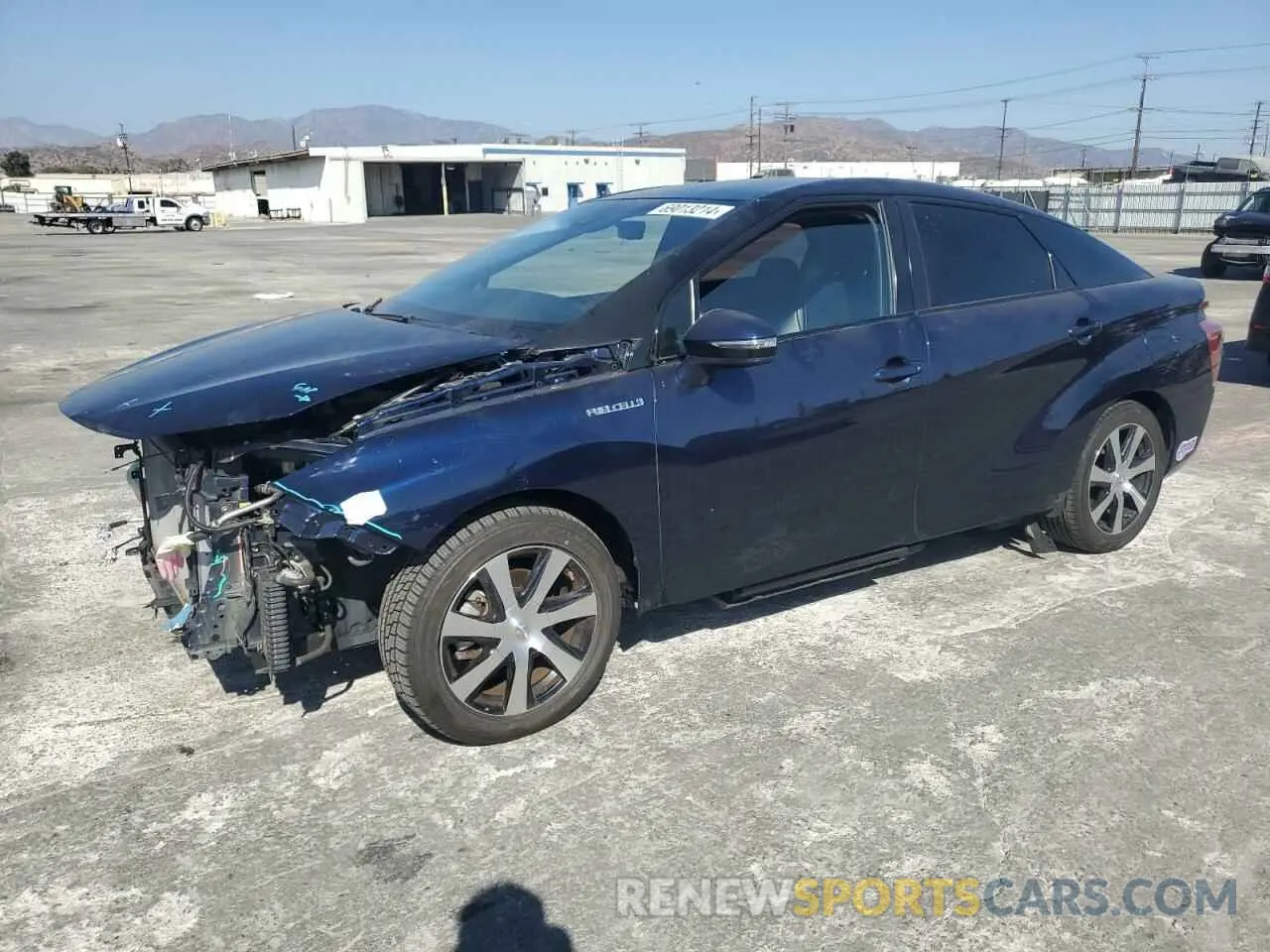 1 Фотография поврежденного автомобиля JTDBVRBD0KA006568 TOYOTA MIRAI 2019