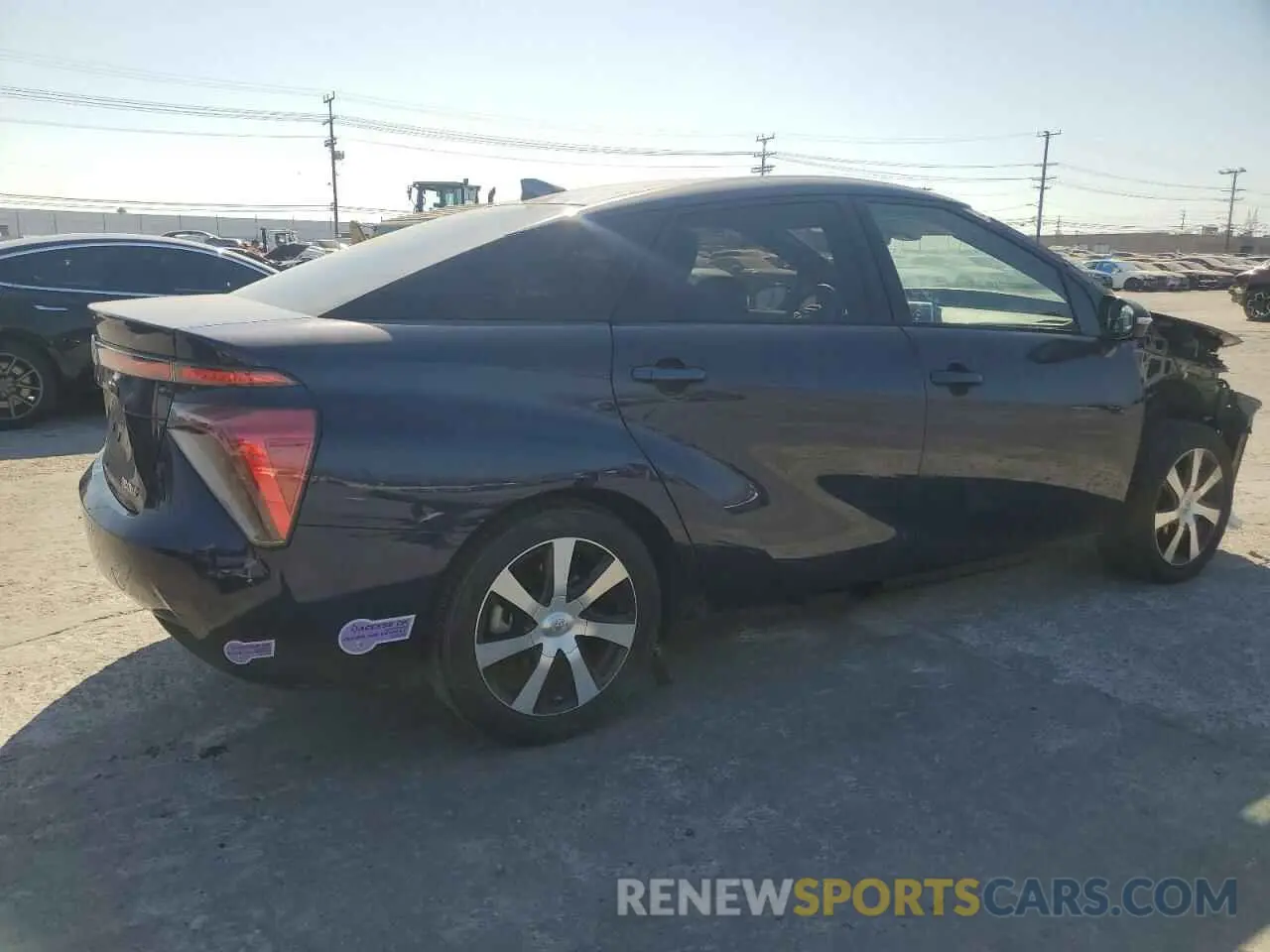 3 Фотография поврежденного автомобиля JTDBVRBD0KA006568 TOYOTA MIRAI 2019