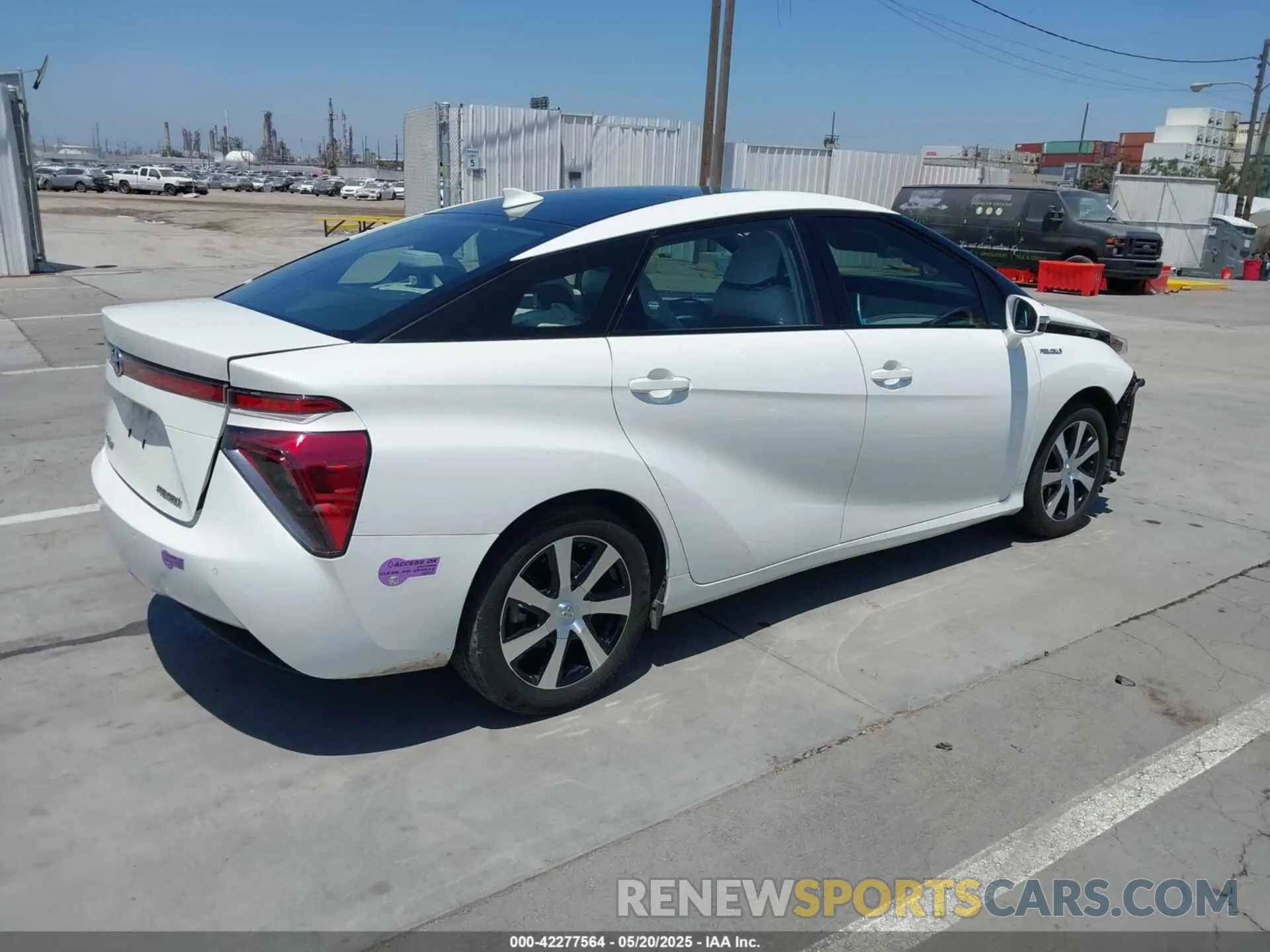 4 Фотография поврежденного автомобиля JTDBVRBD2KA007074 TOYOTA MIRAI 2019