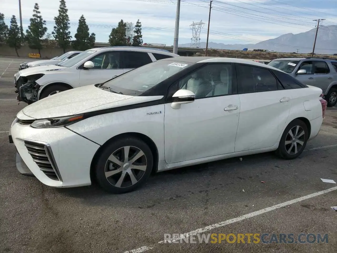 1 Фотография поврежденного автомобиля JTDBVRBD4KA005939 TOYOTA MIRAI 2019