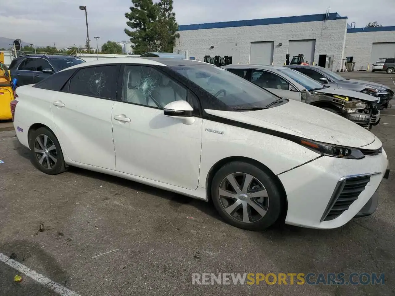 4 Фотография поврежденного автомобиля JTDBVRBD4KA005939 TOYOTA MIRAI 2019