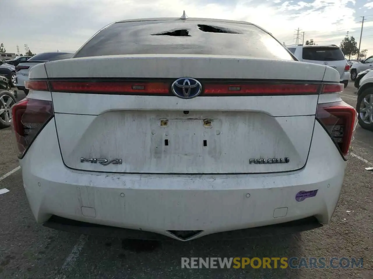6 Фотография поврежденного автомобиля JTDBVRBD4KA005939 TOYOTA MIRAI 2019
