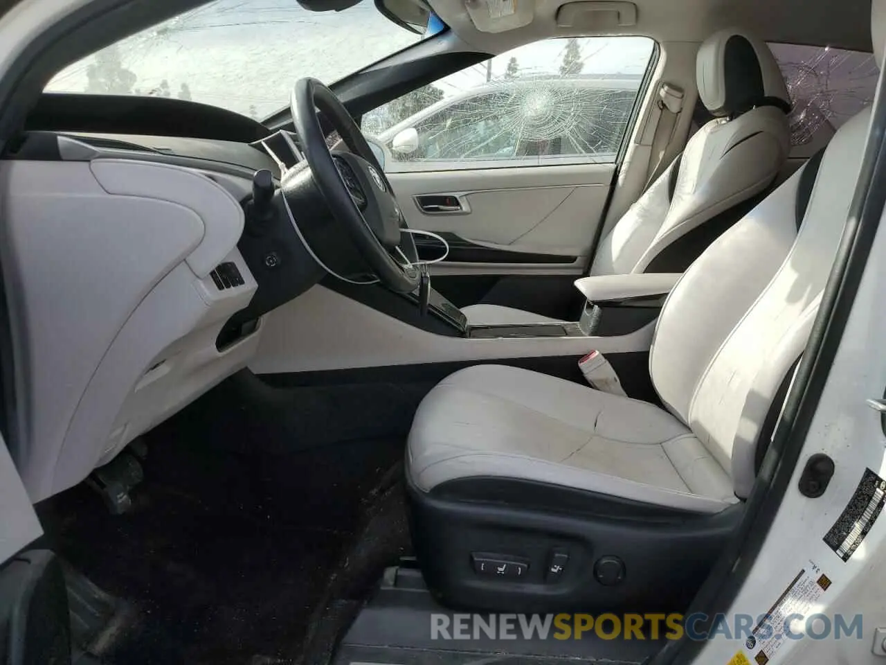 7 Фотография поврежденного автомобиля JTDBVRBD4KA005939 TOYOTA MIRAI 2019