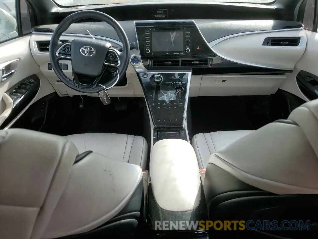 8 Фотография поврежденного автомобиля JTDBVRBD4KA005939 TOYOTA MIRAI 2019