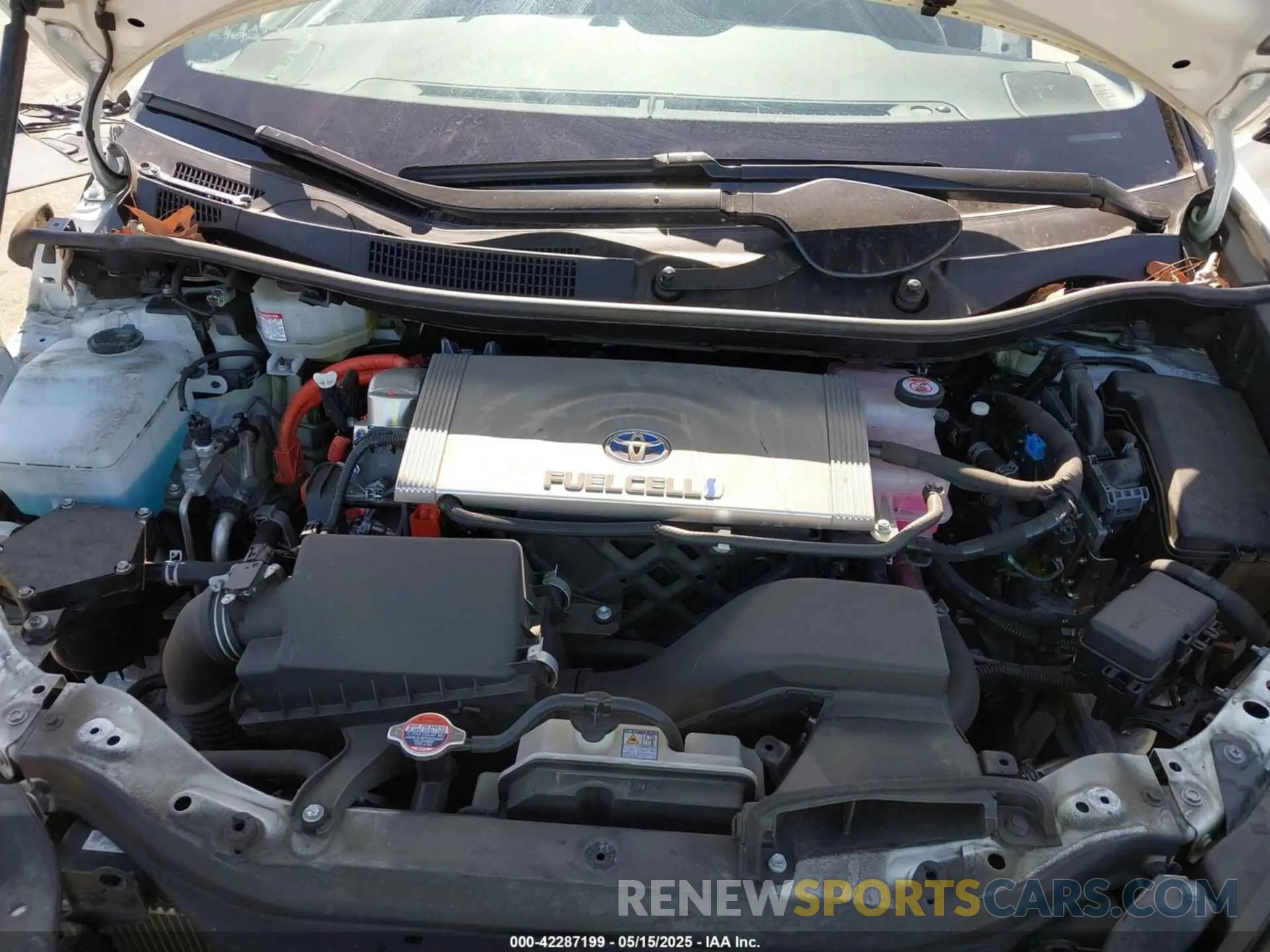 10 Photograph of a damaged car JTDBVRBD4KA006749 TOYOTA MIRAI 2019