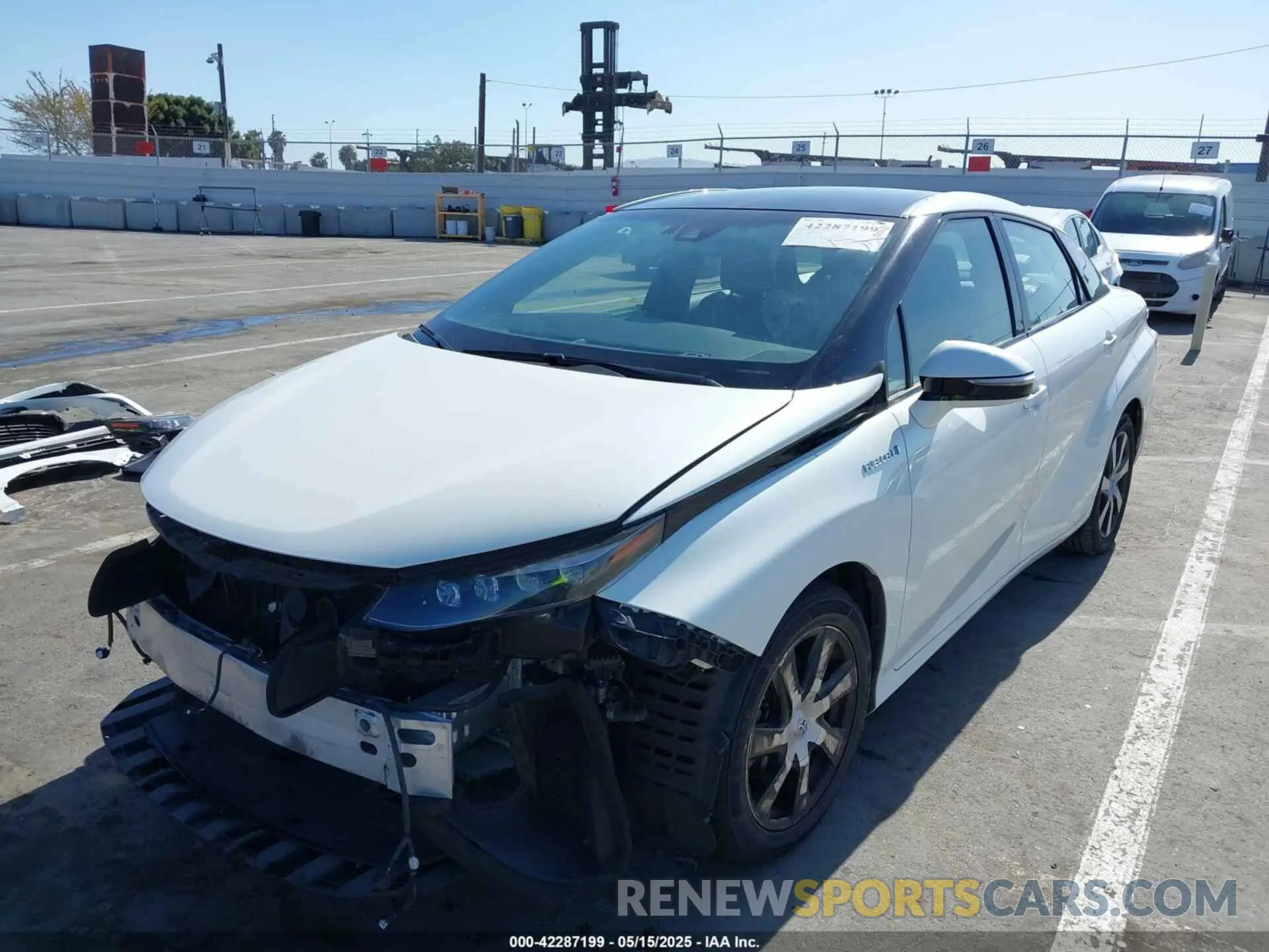 6 Photograph of a damaged car JTDBVRBD4KA006749 TOYOTA MIRAI 2019
