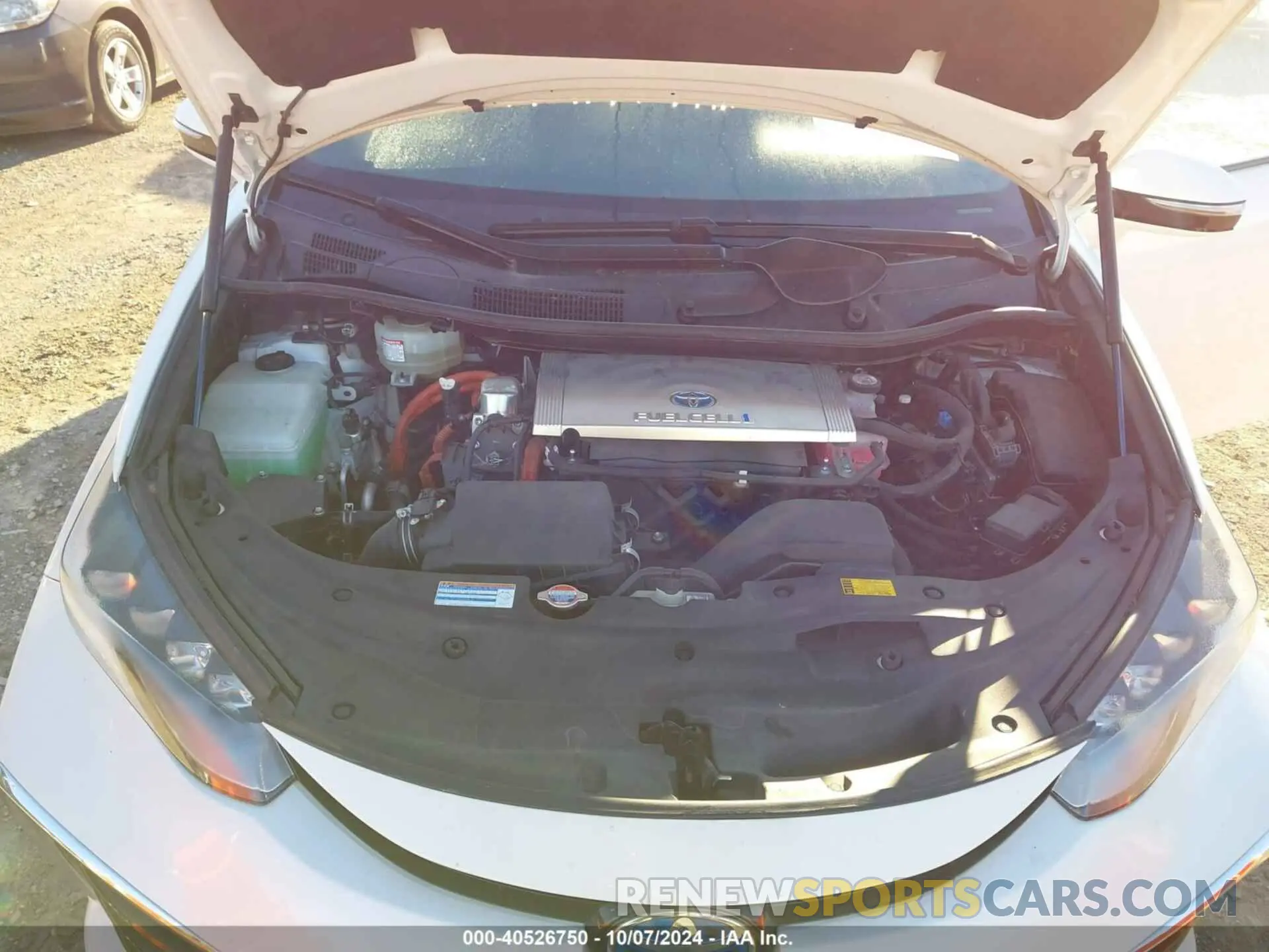 10 Photograph of a damaged car JTDBVRBD4KA007268 TOYOTA MIRAI 2019