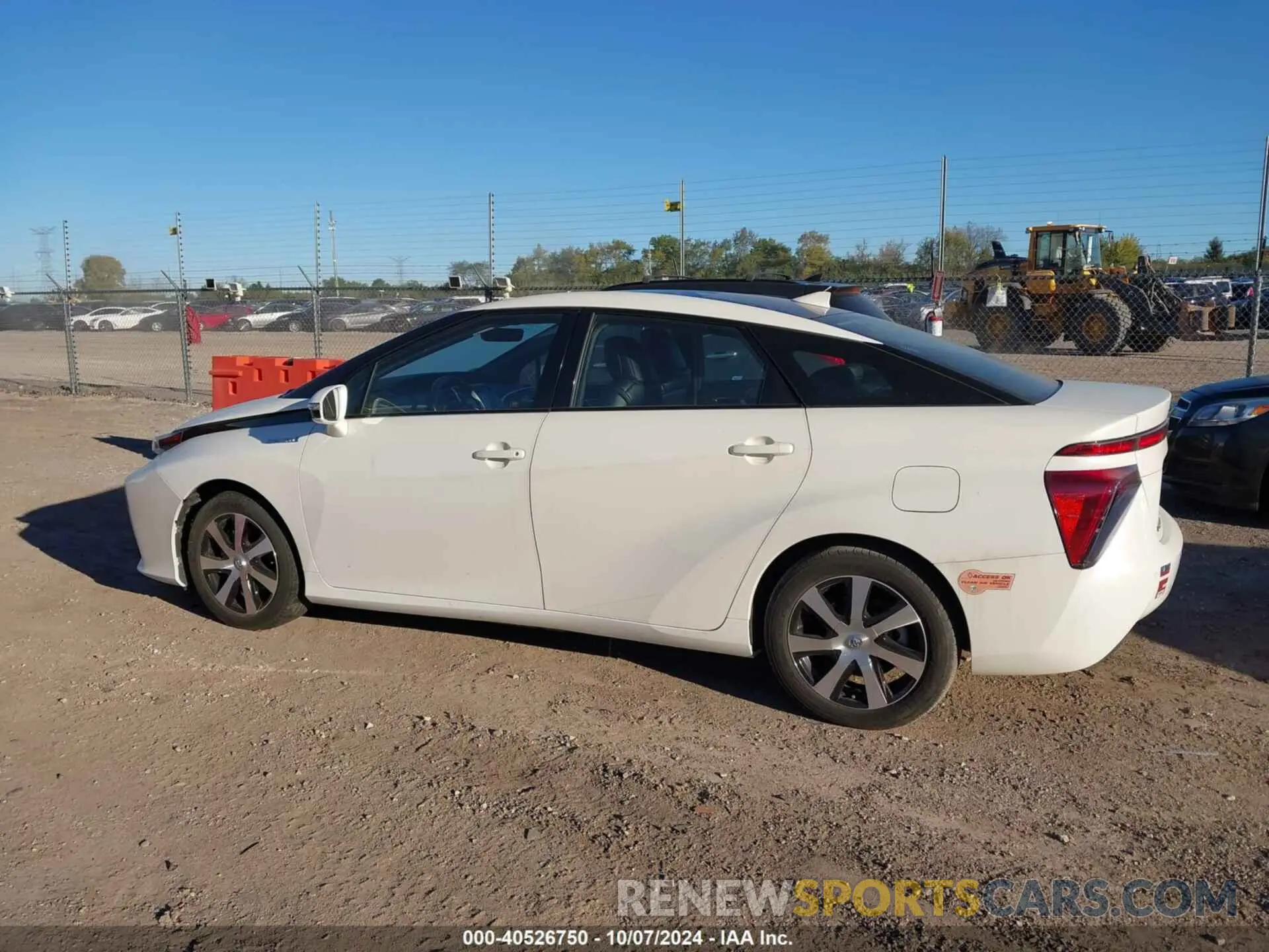 14 Photograph of a damaged car JTDBVRBD4KA007268 TOYOTA MIRAI 2019