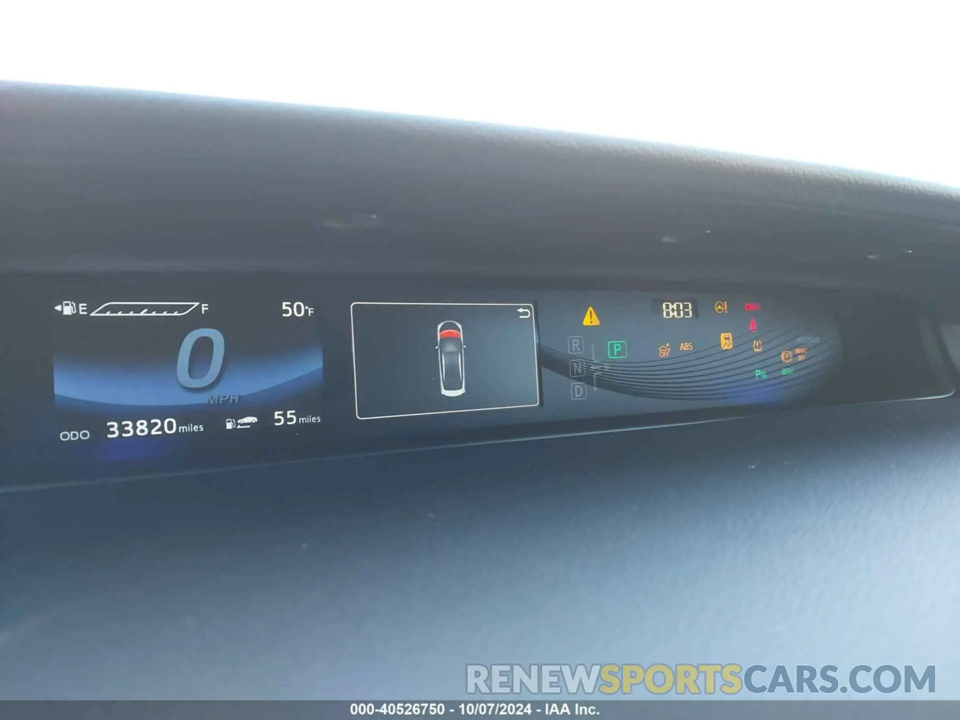 7 Photograph of a damaged car JTDBVRBD4KA007268 TOYOTA MIRAI 2019